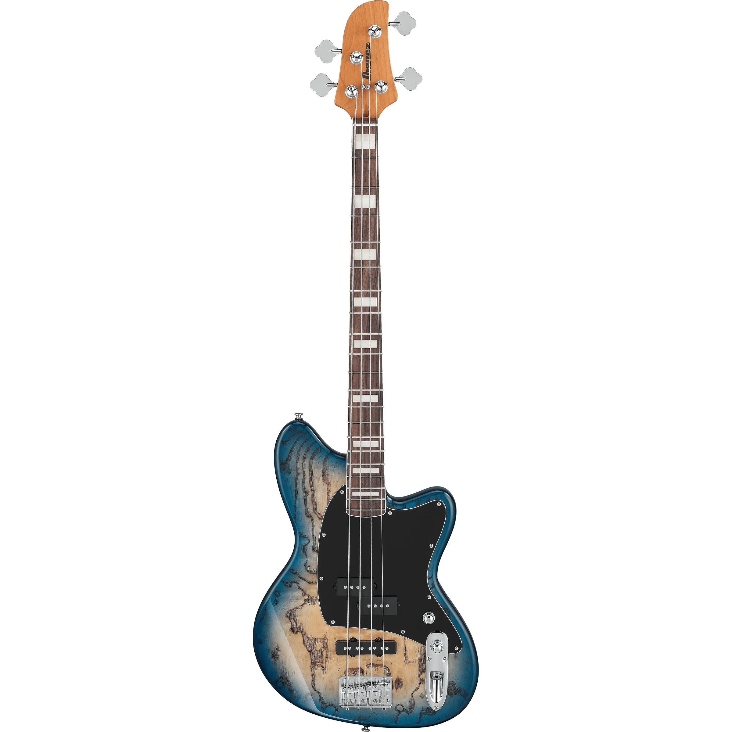 Ibanez TMB400TA Standard Cosmic Blue Starburst front view