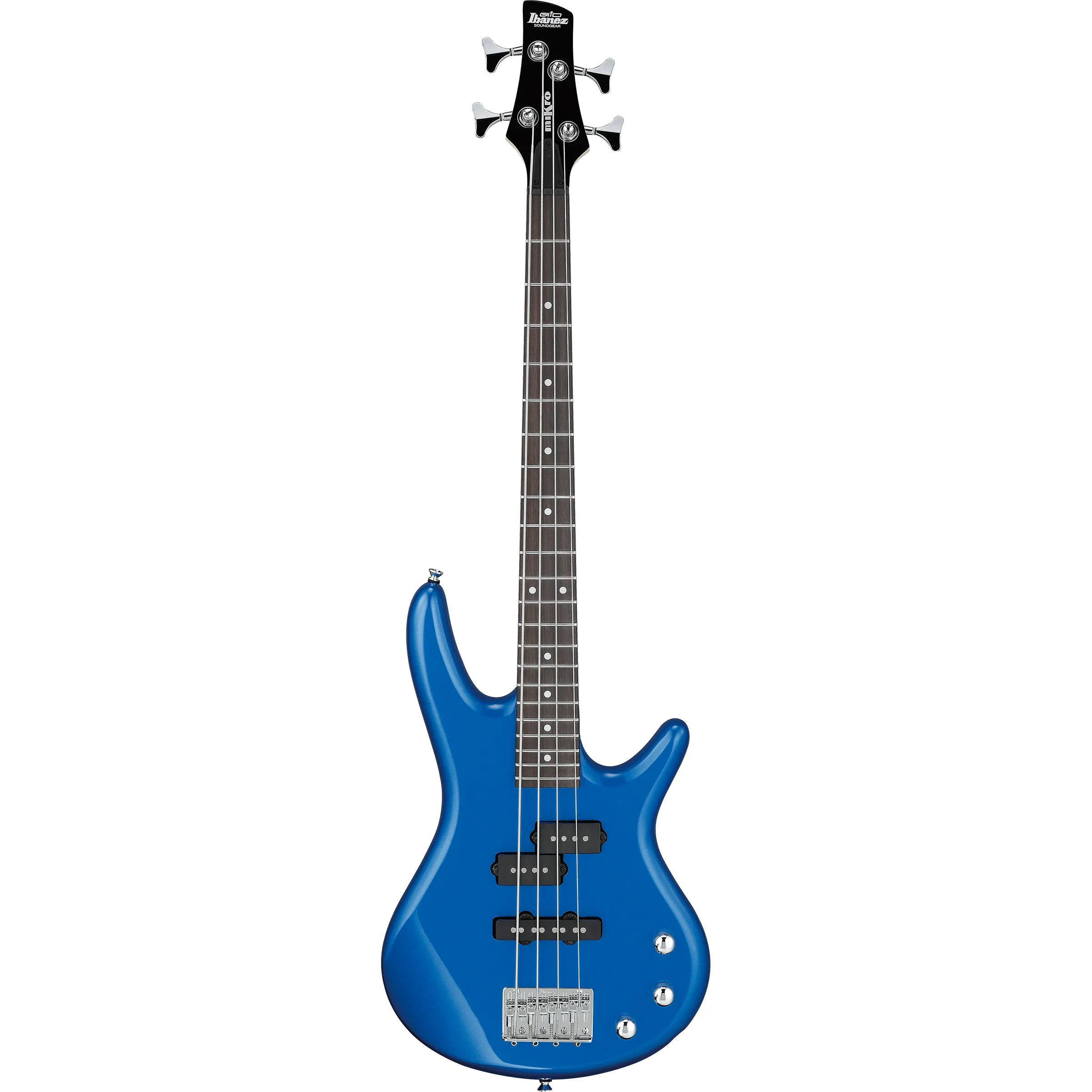 Ibanez GSRM20 miKro Starlight Blue front view