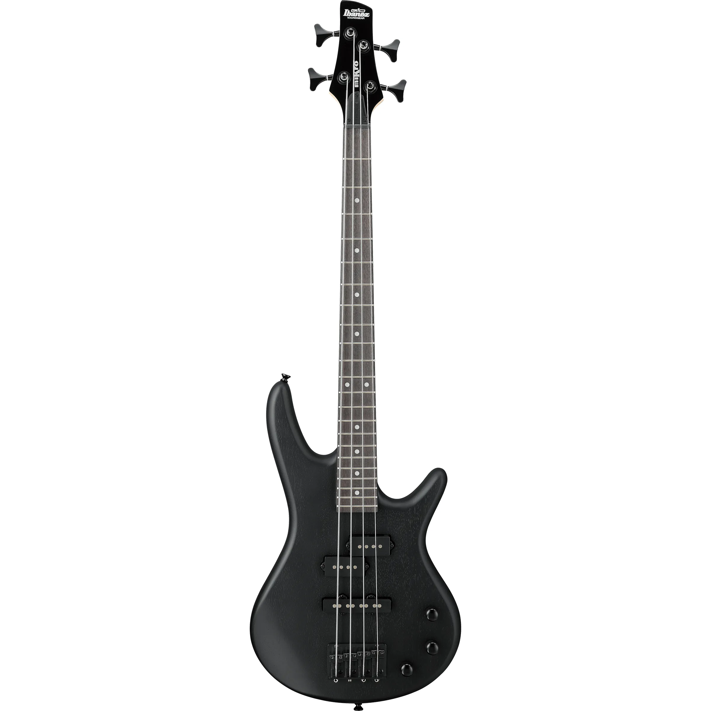 Ibanez GSRM20B miKro Weathered Black front view