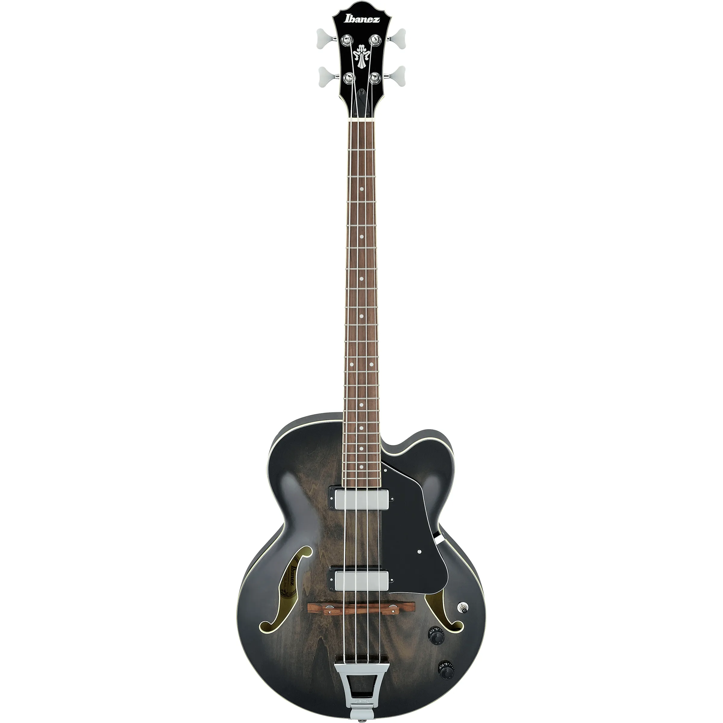 Ibanez AFB200 Transparent Black Sunburst front view