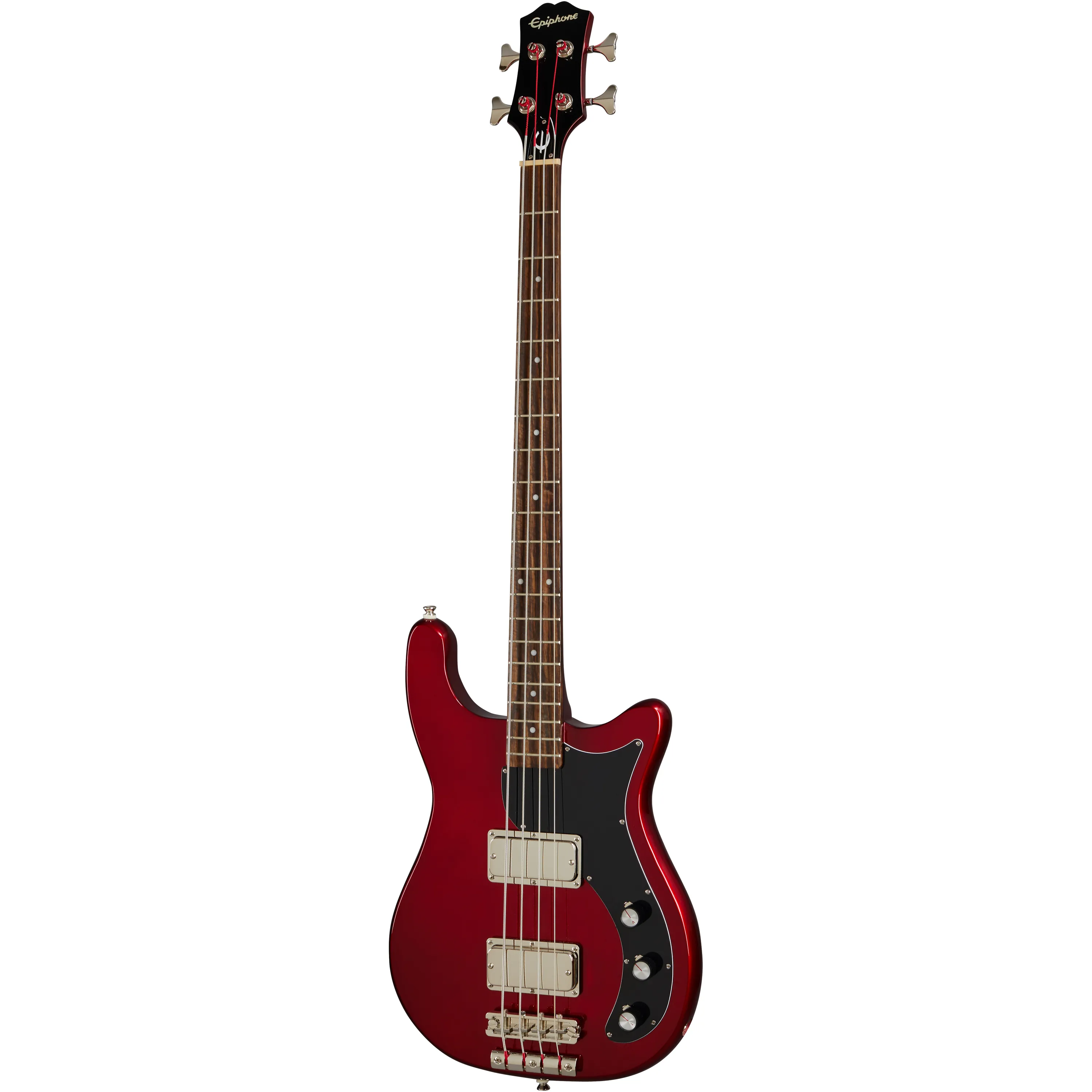 Epiphone Embassy Bass Sparkling Burgundy front view