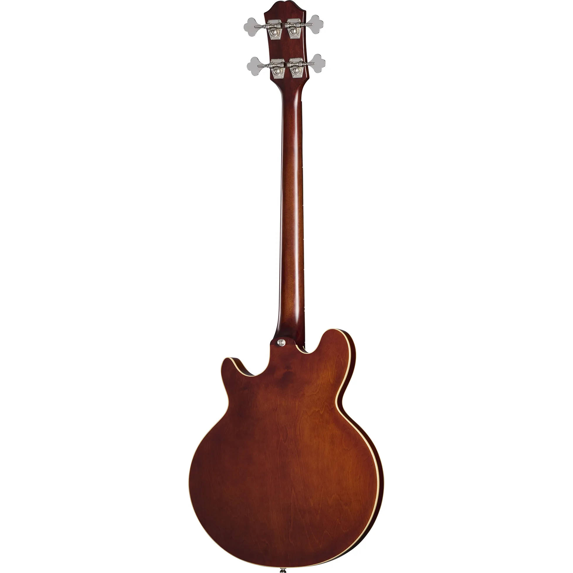 Epiphone Jack Casady Fretless Bass Aged Royal Tan back view