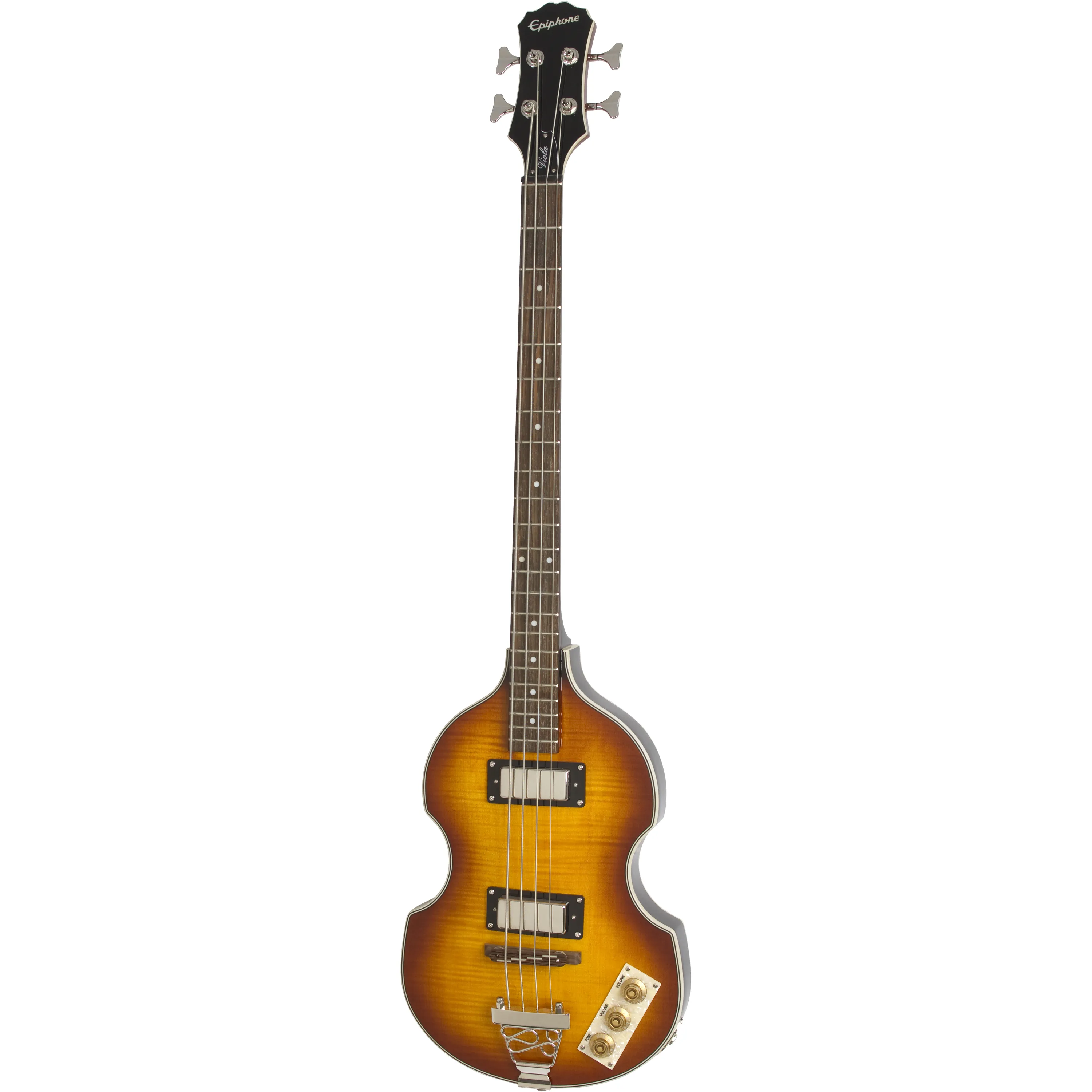 Epiphone Viola Bass Vintage Sunburst front view
