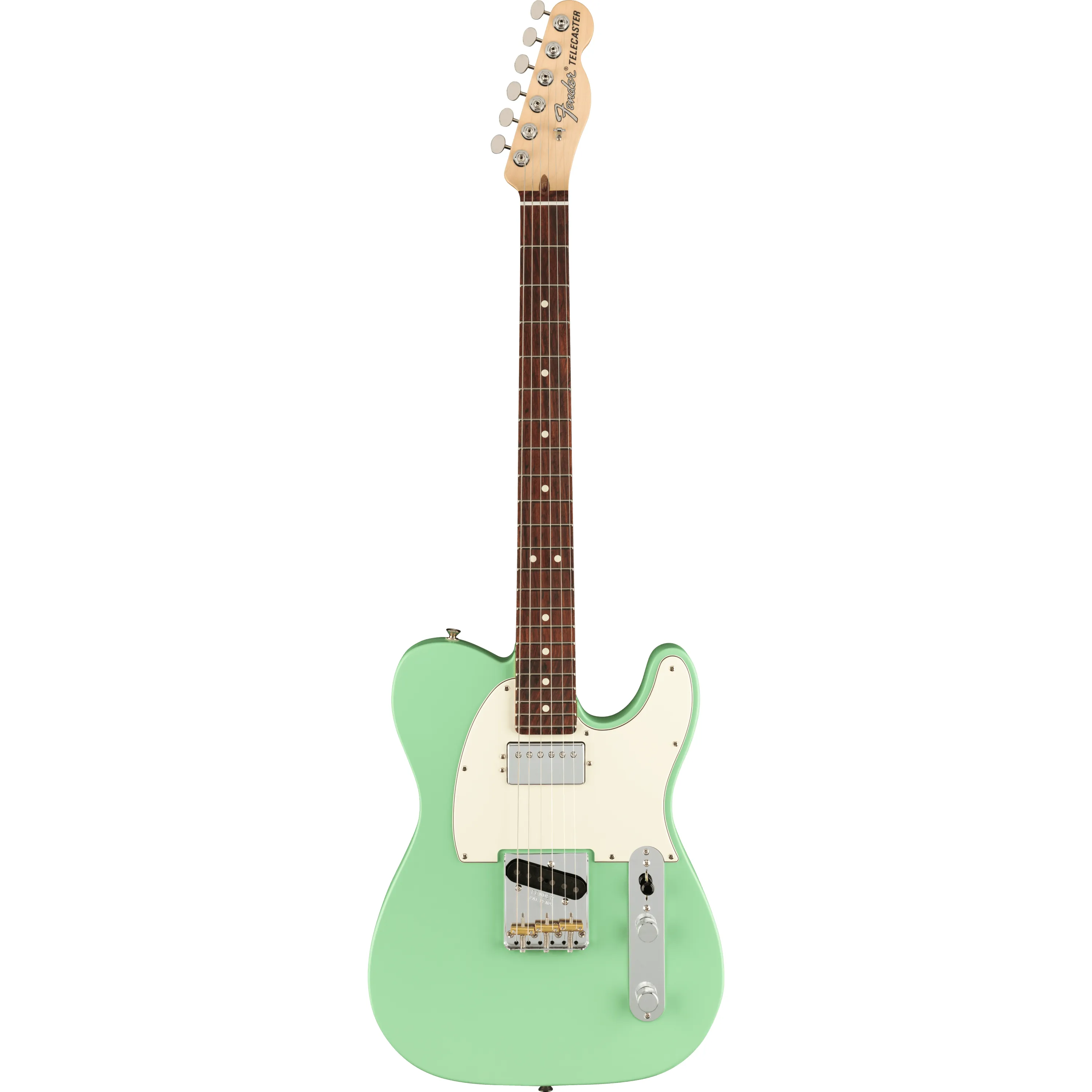 American Performer Telecaster SH RW Satin Surf Green by Fender