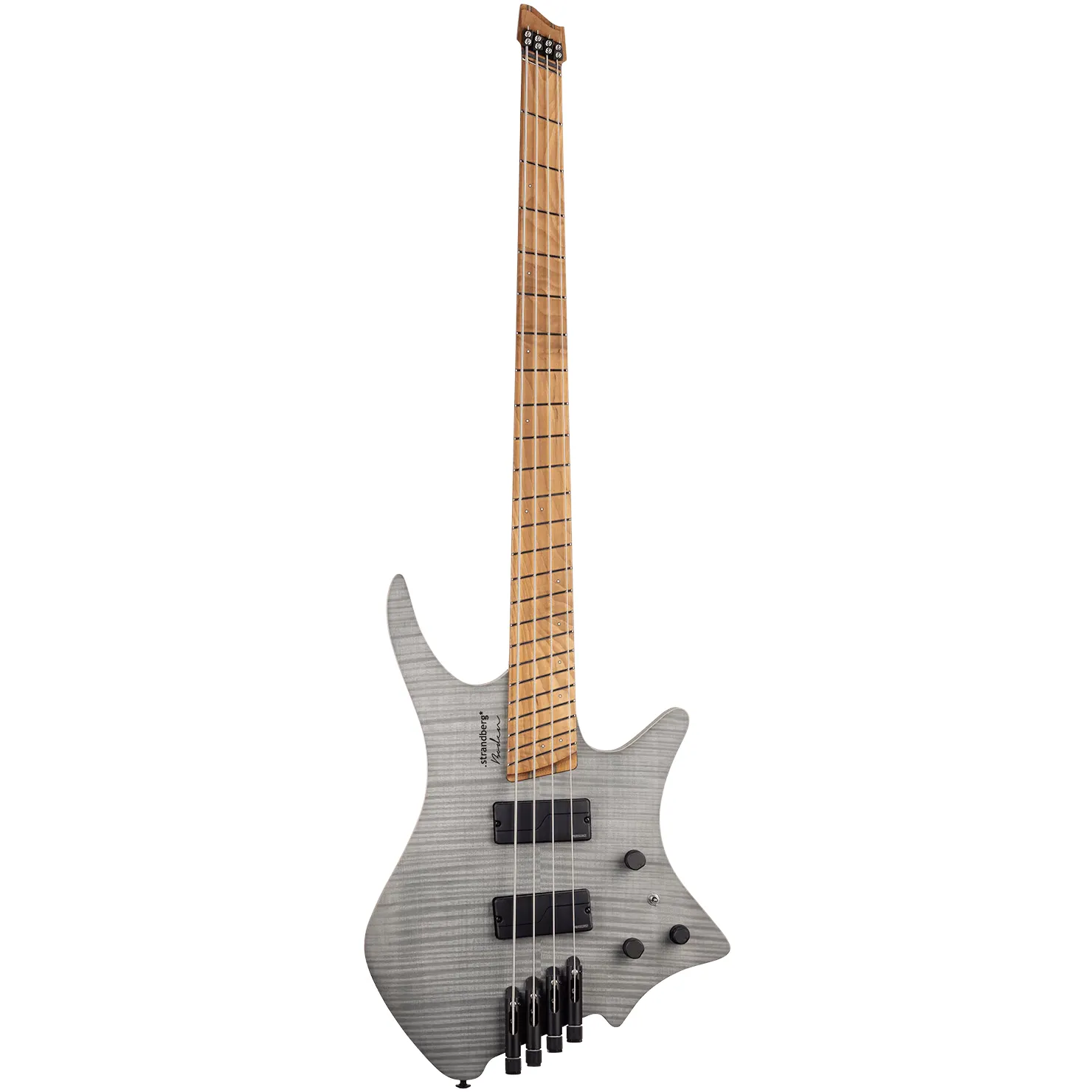 Strandberg Boden Bass Standard 4 Charcoal front view
