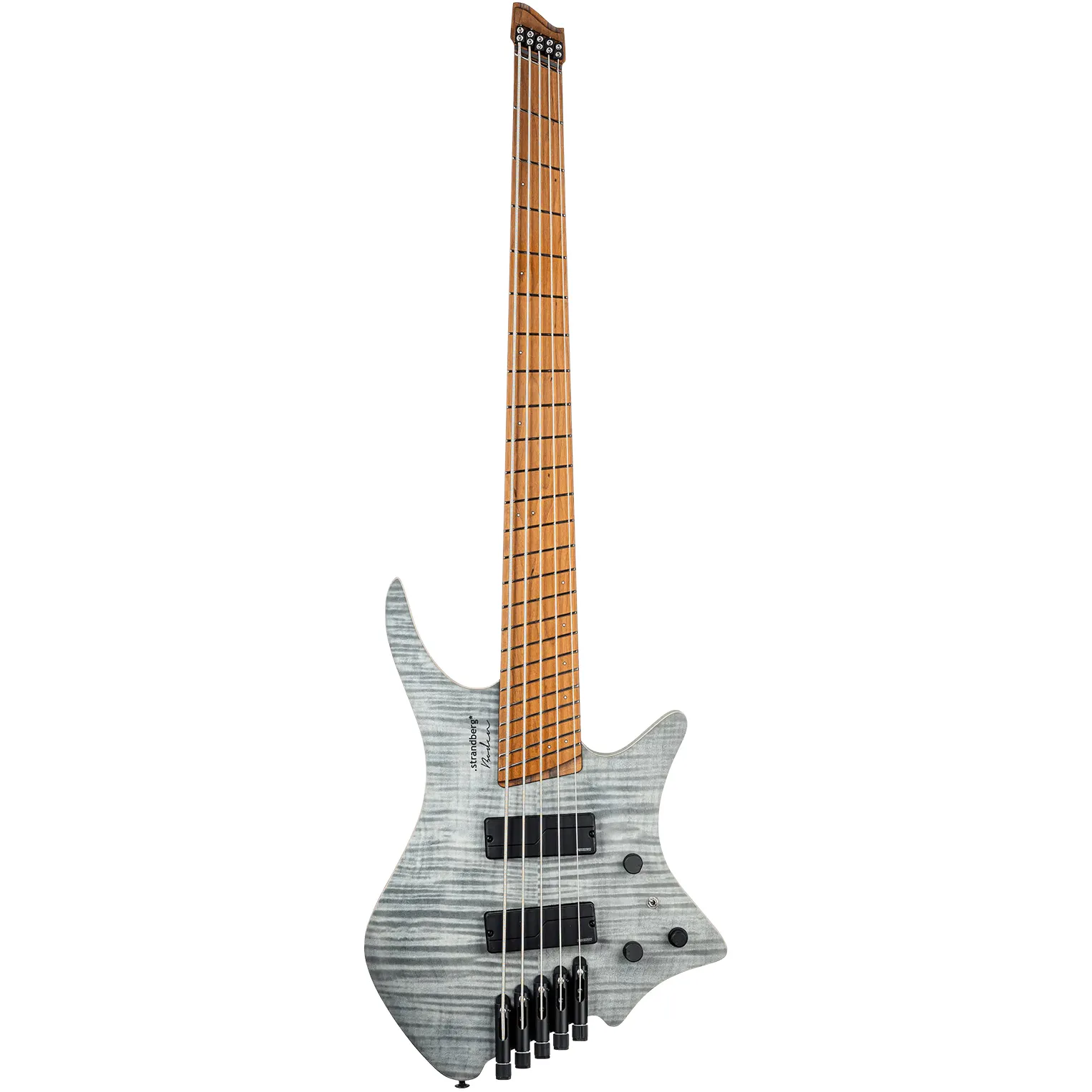 Strandberg Boden Bass Standard 5 Charcoal front view