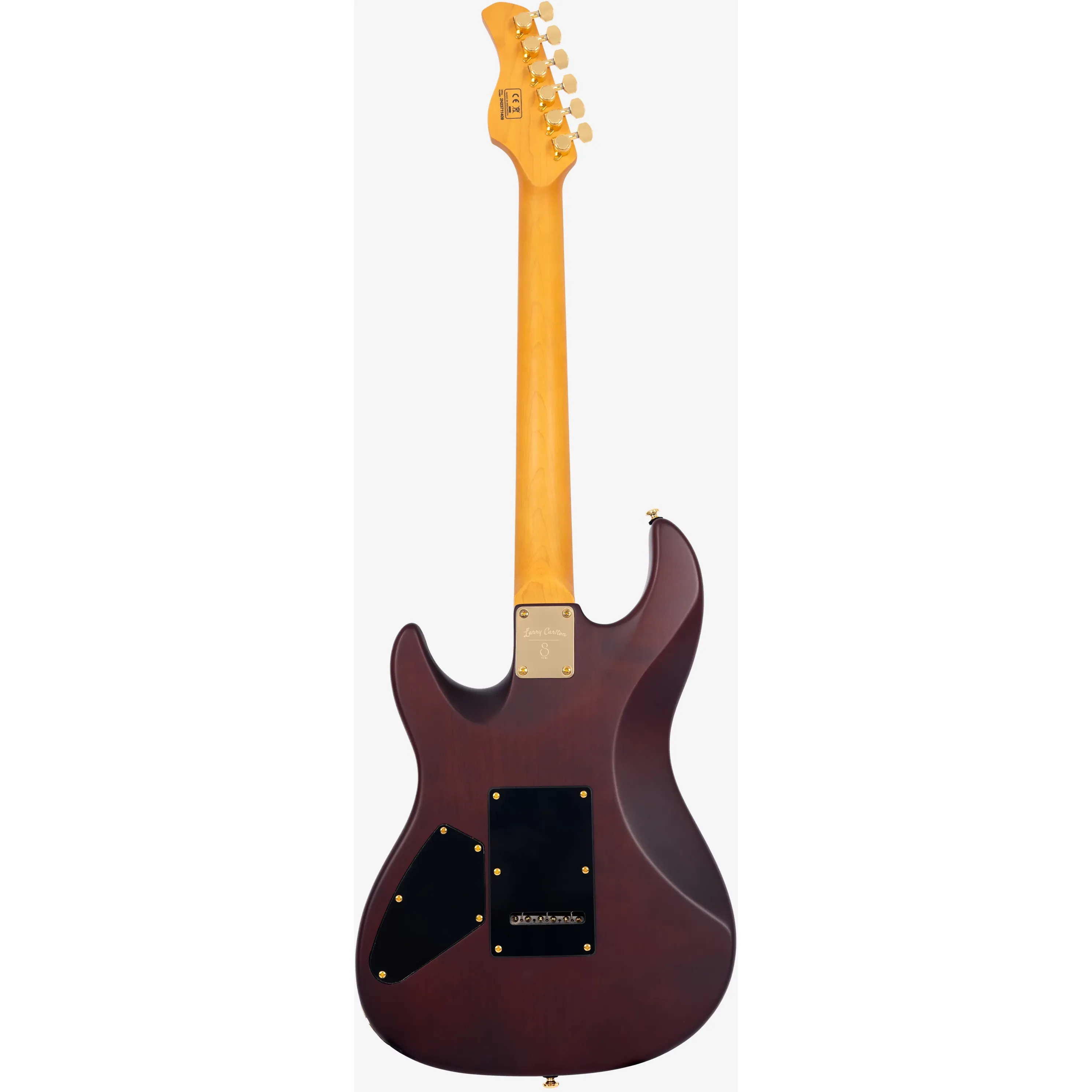 Alternate view of Larry Carlton S10 HSS Natural Burst