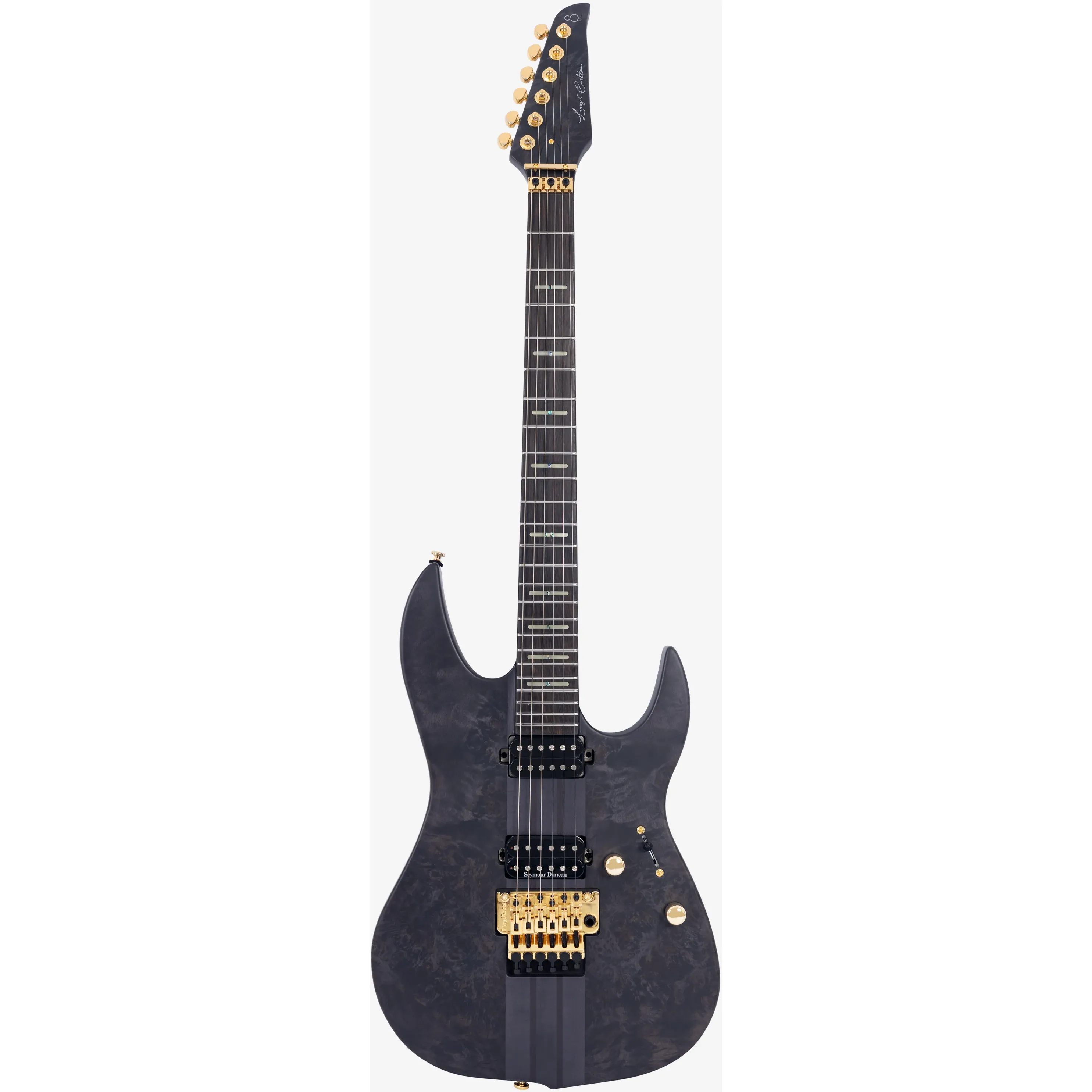 Larry Carlton X10 Transparent Black Satin by Sire
