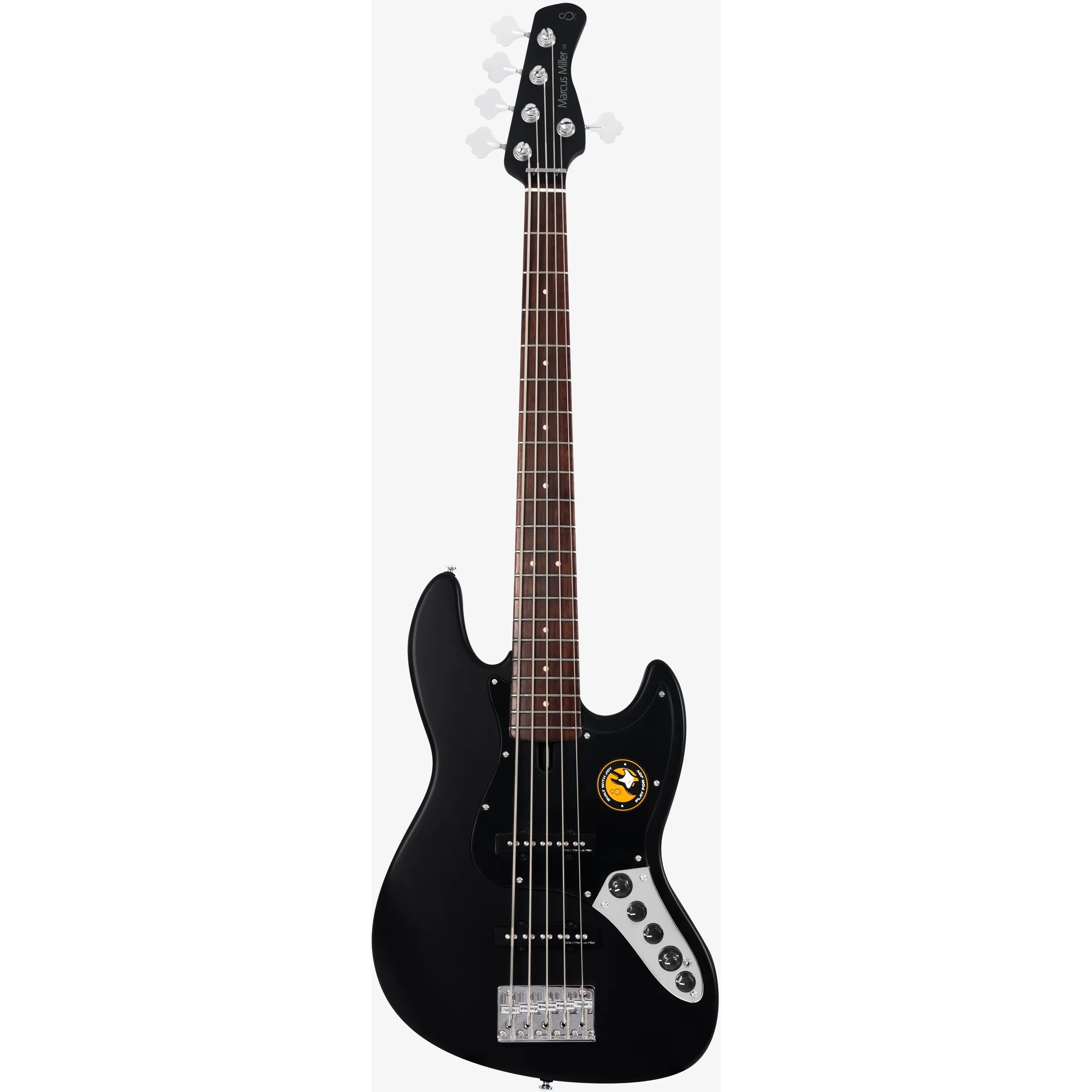 Sire Marcus Miller V3 2nd Generation 5-String Black Satin front view