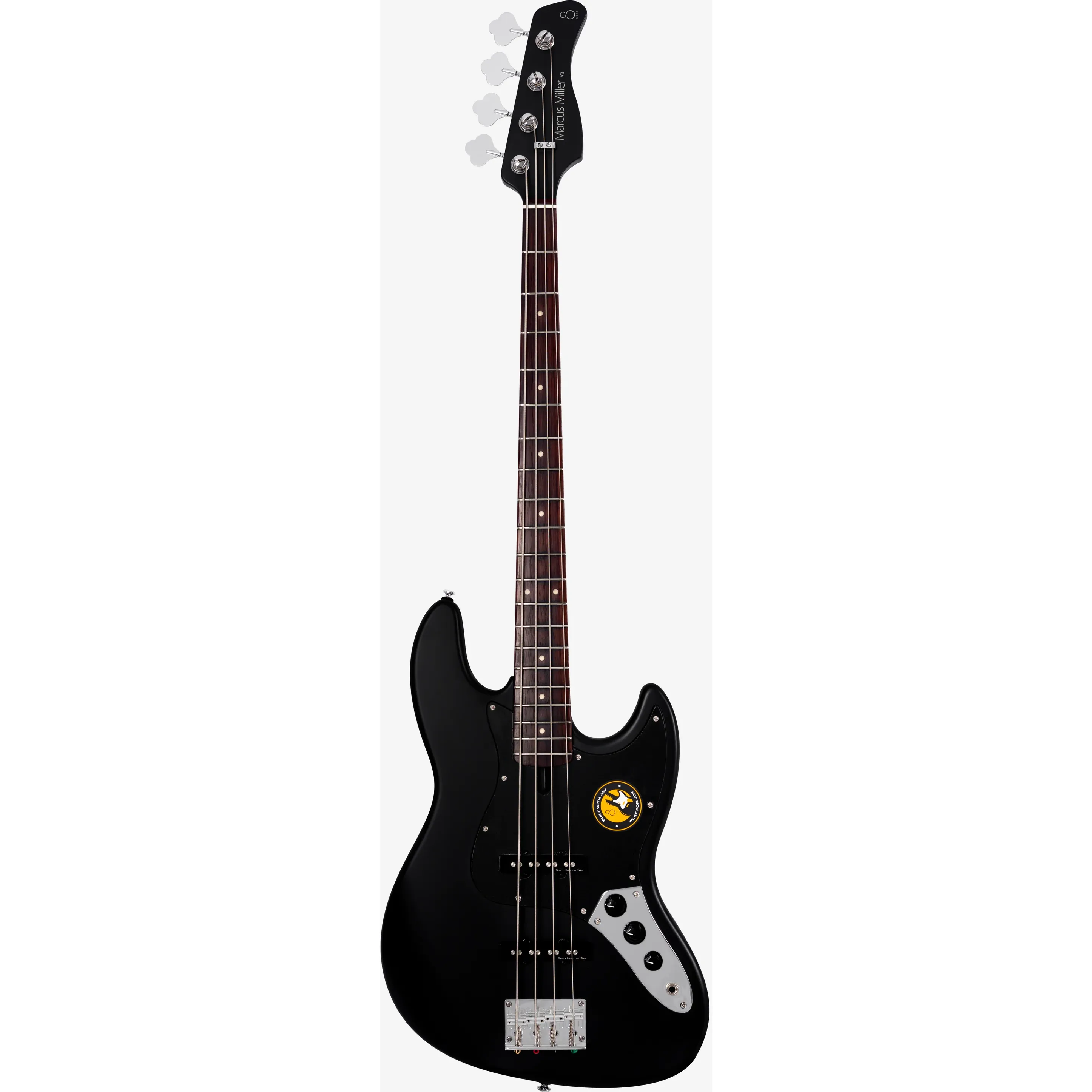 Sire Marcus Miller V3P Black Satin front view
