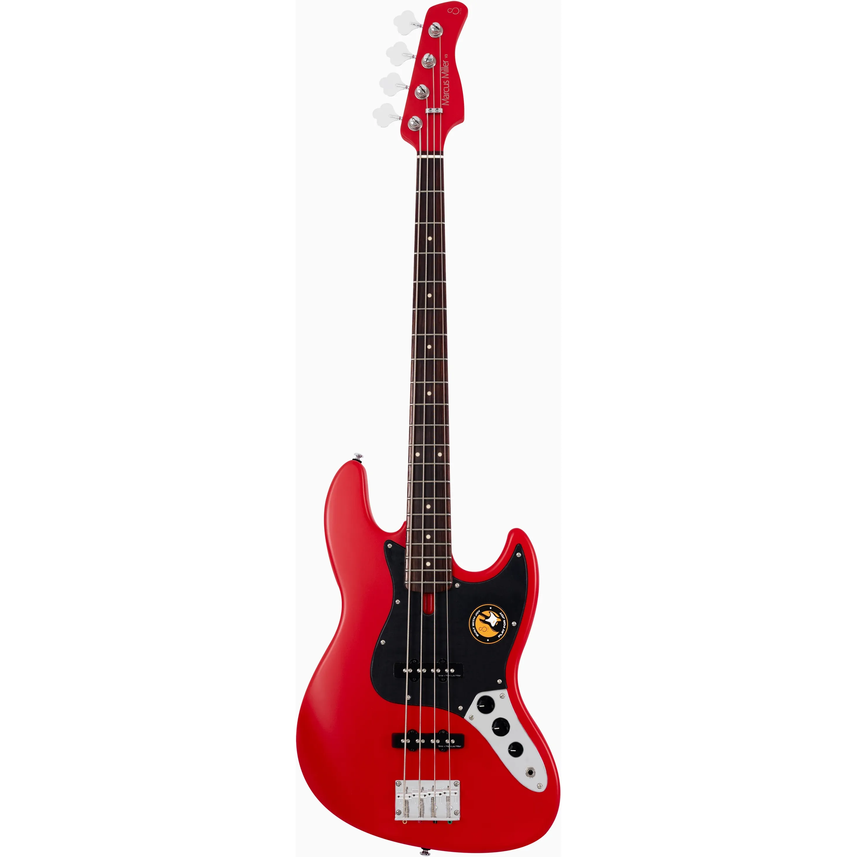 Sire Marcus Miller V3P Red Satin front view