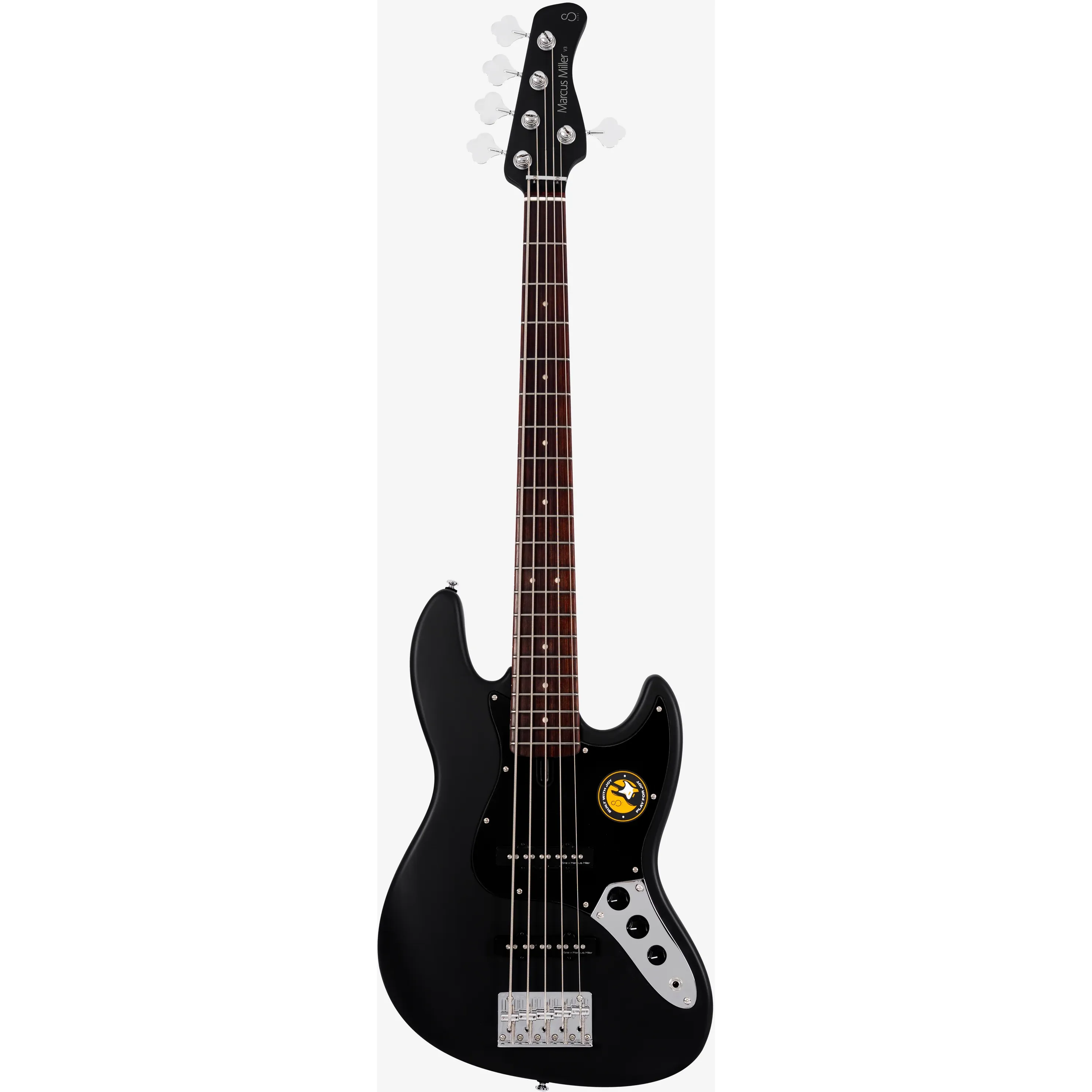Sire Marcus Miller V3P 5-String Black Satin front view