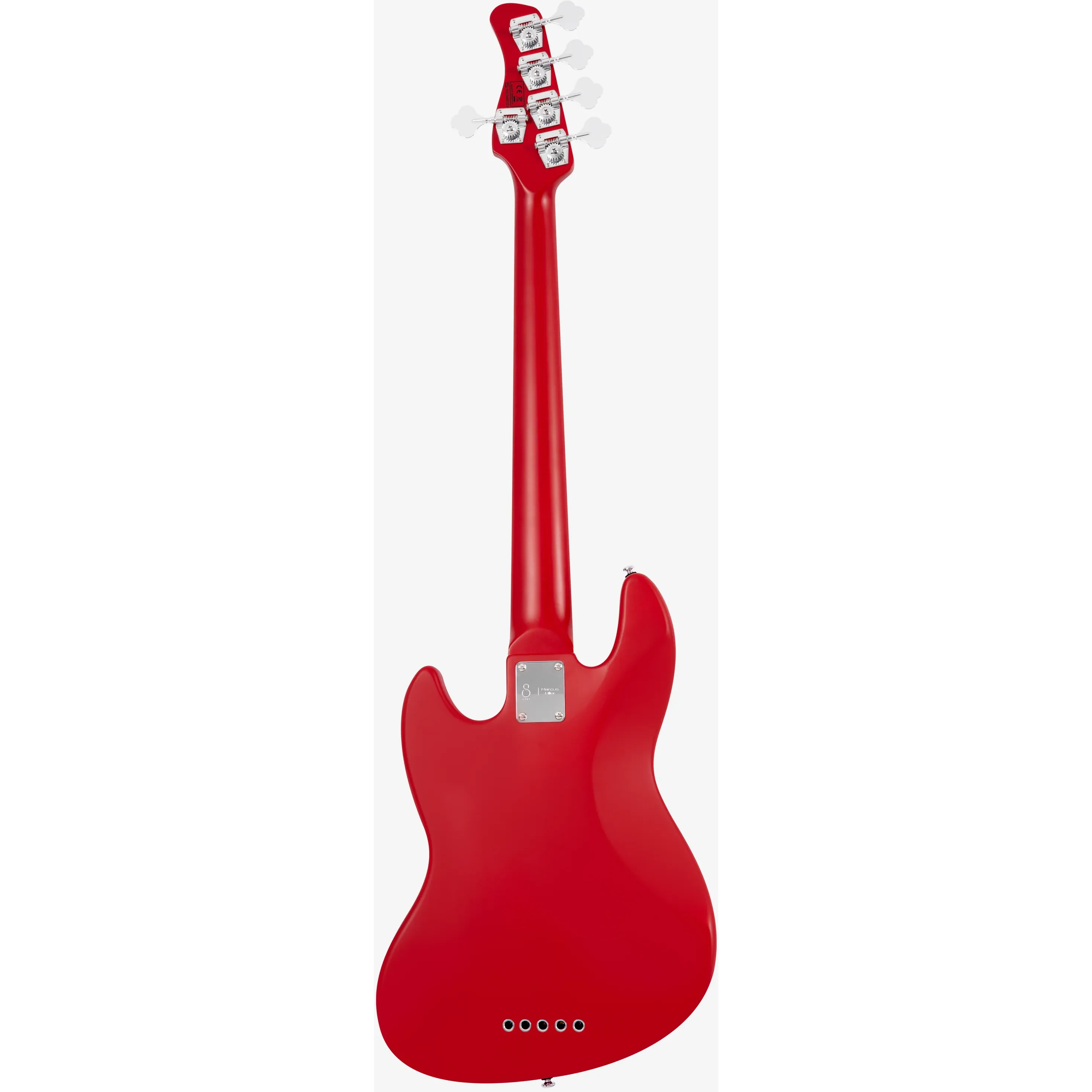 Sire Marcus Miller V3P 5-String Red Satin back view