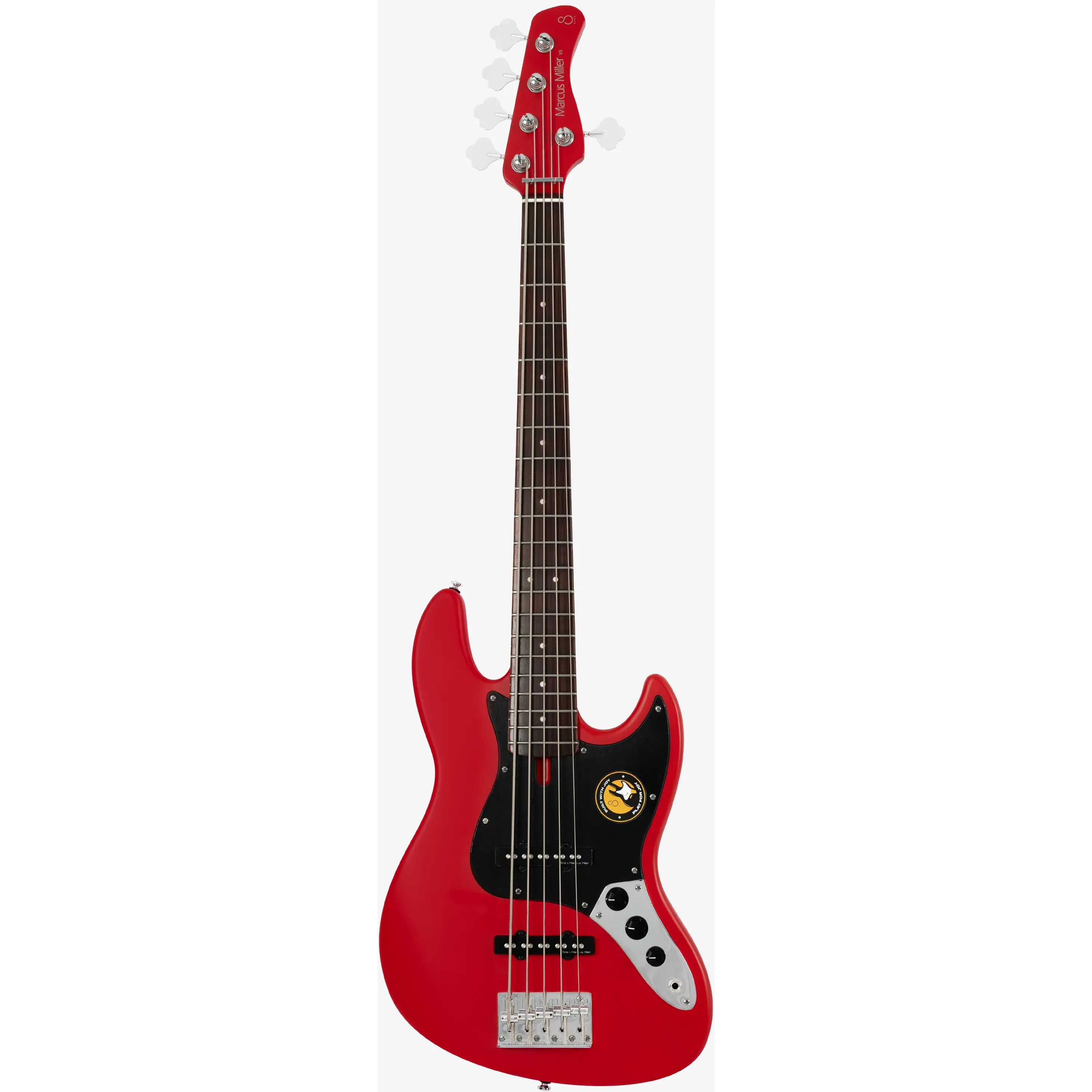Sire Marcus Miller V3P 5-String Red Satin front view