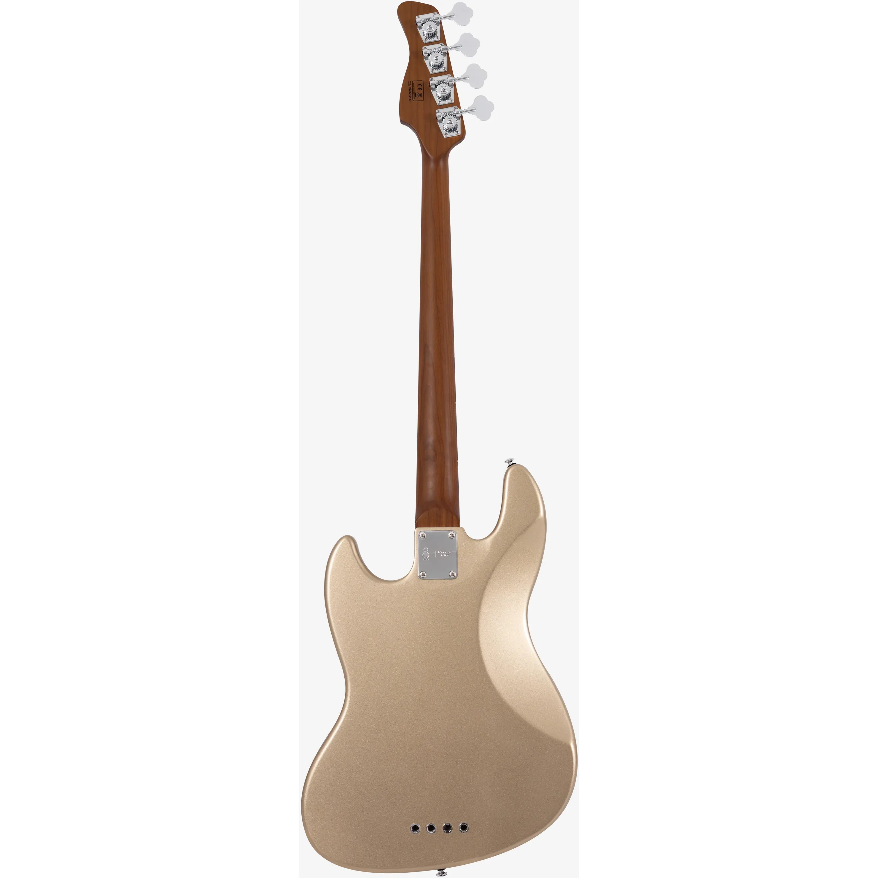 Sire Marcus Miller V5 Champagne Gold Metallic back view