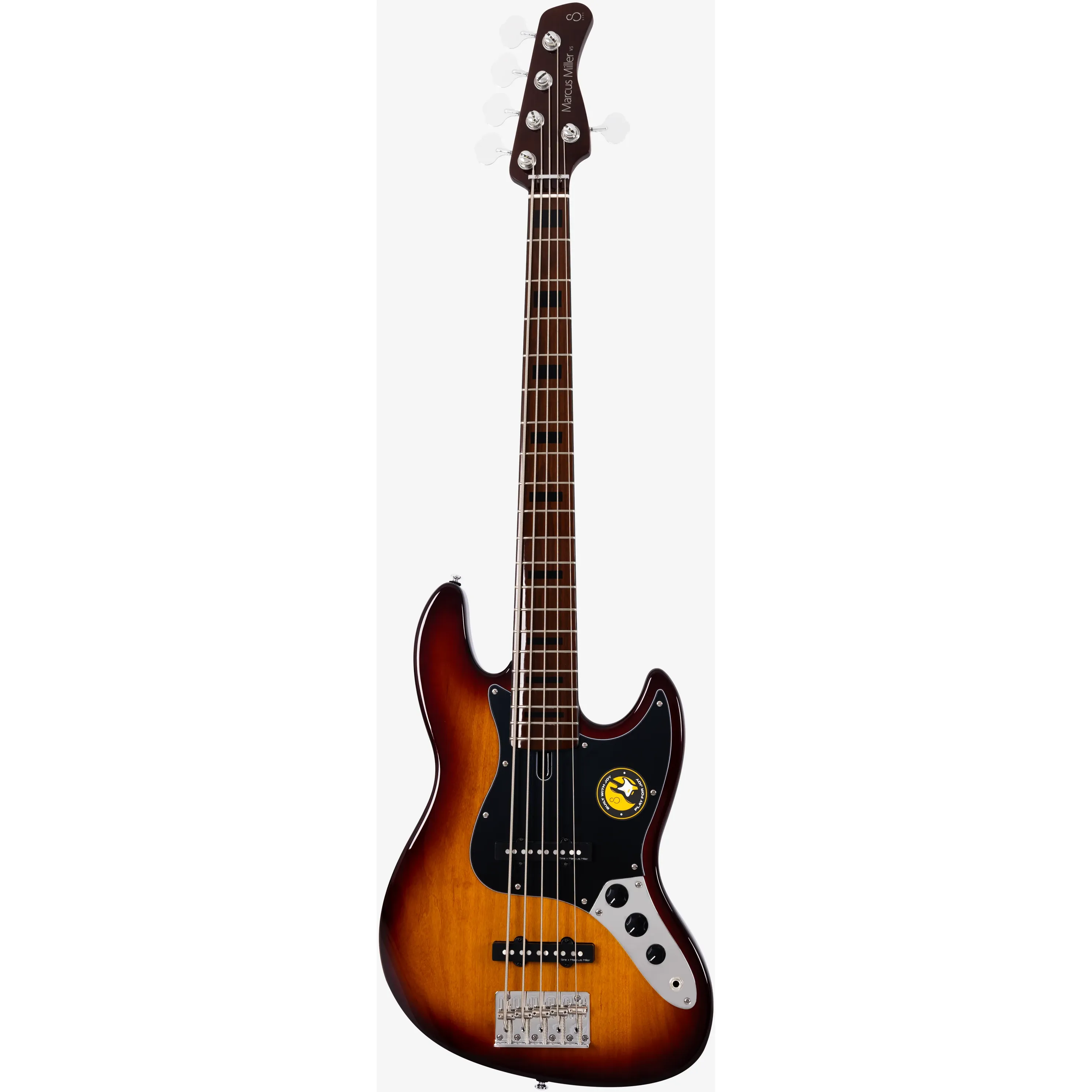 Sire Marcus Miller V5 5-String Tobacco Sunburst front view