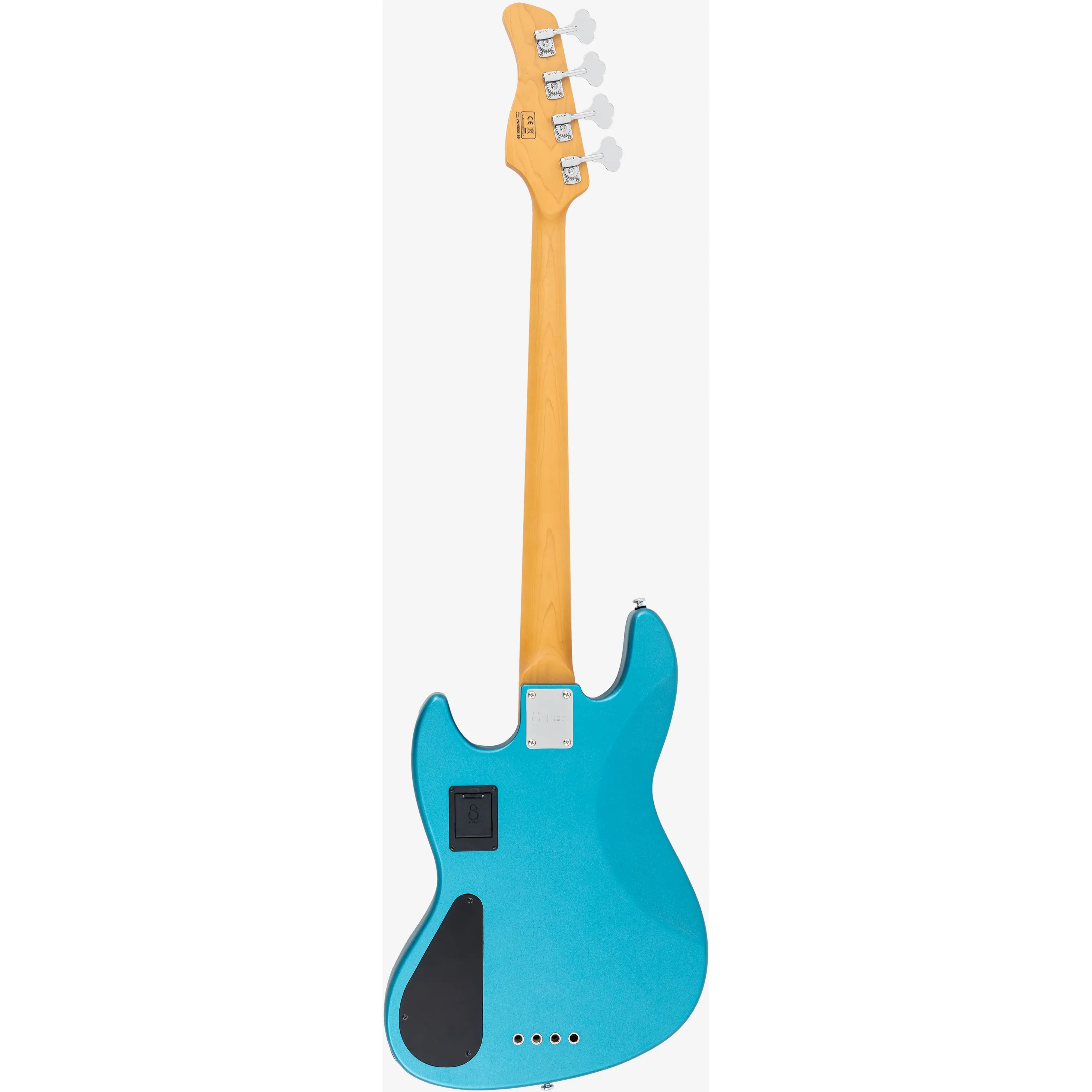 Sire Marcus Miller V6 Ocean Turquoise Blue back view