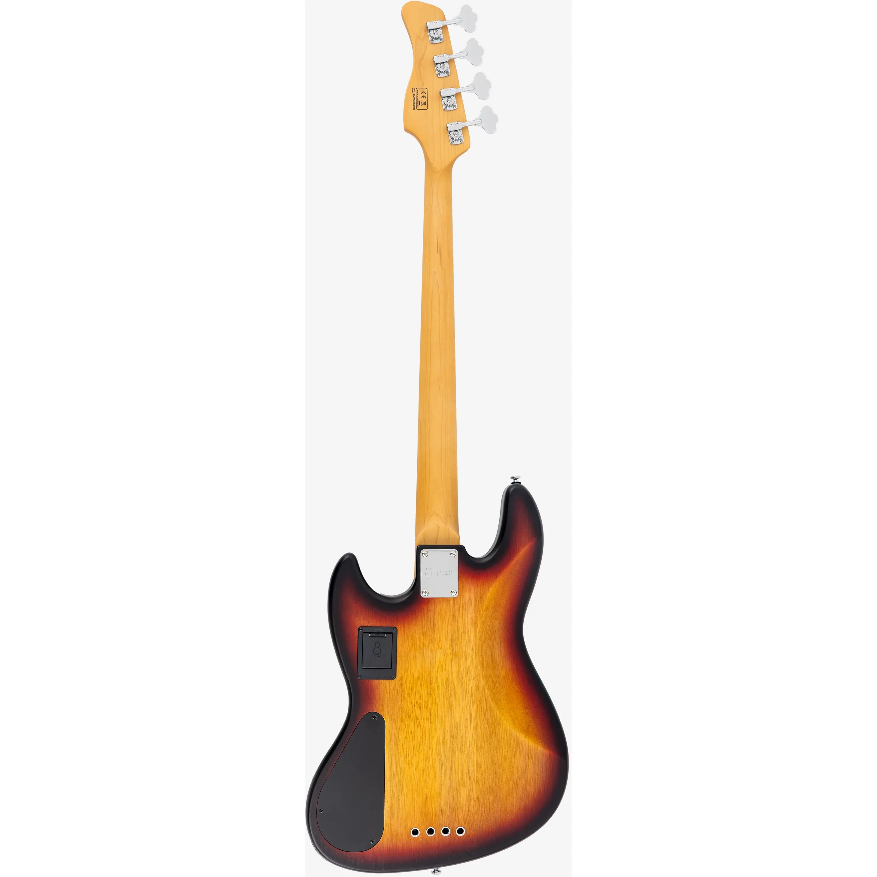 Sire Marcus Miller V6 3-Tone Sunburst back view