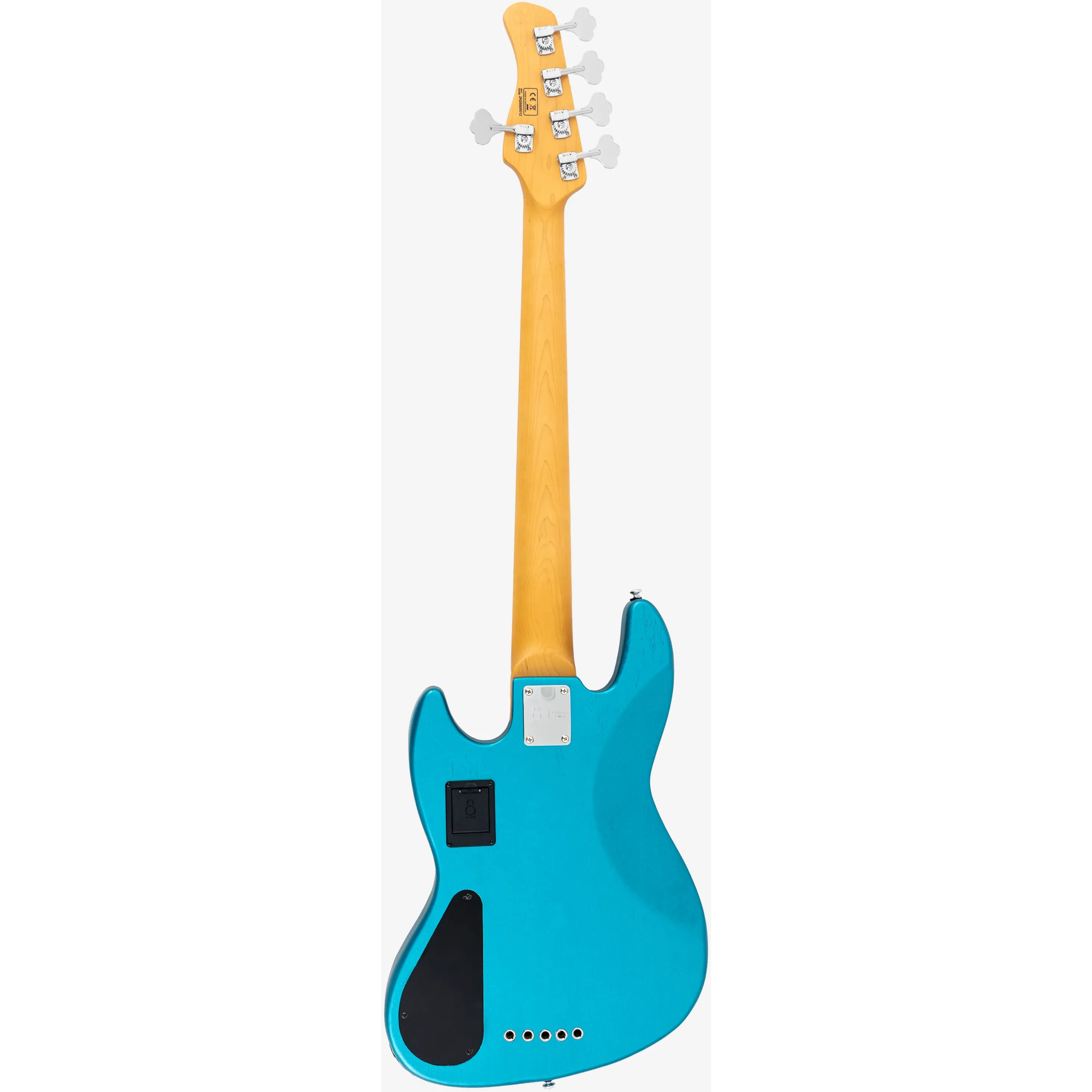 Sire Marcus Miller V6 5-String Ocean Turquoise Blue back view