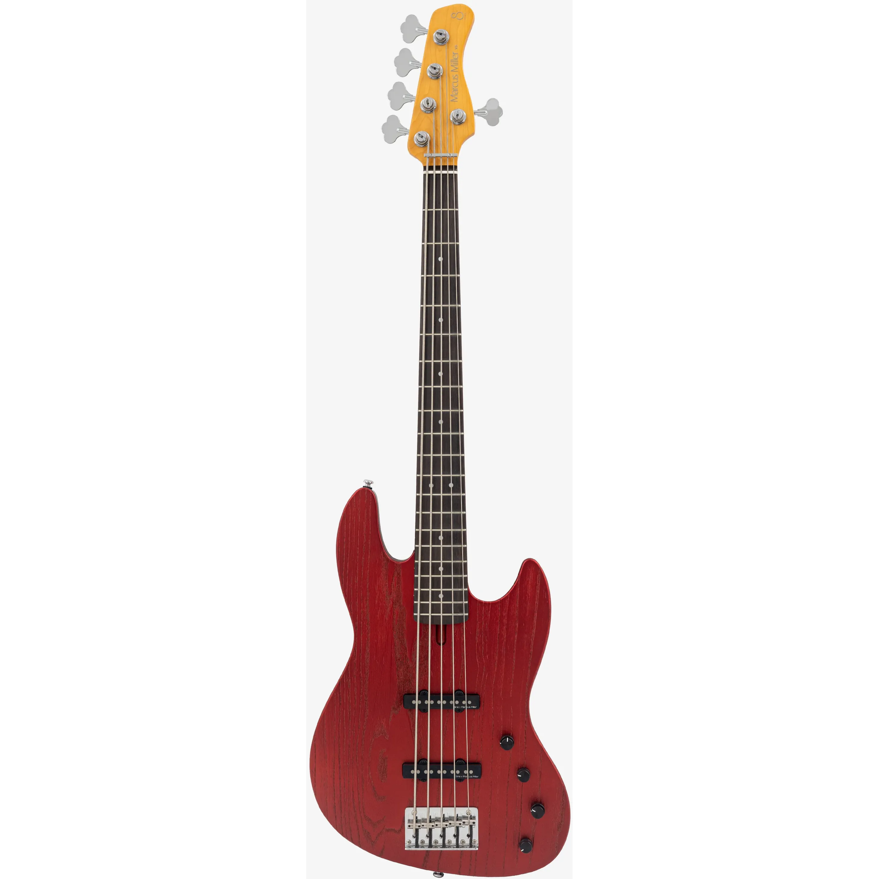 Sire Marcus Miller V6 5-String Candy Apple Red front view