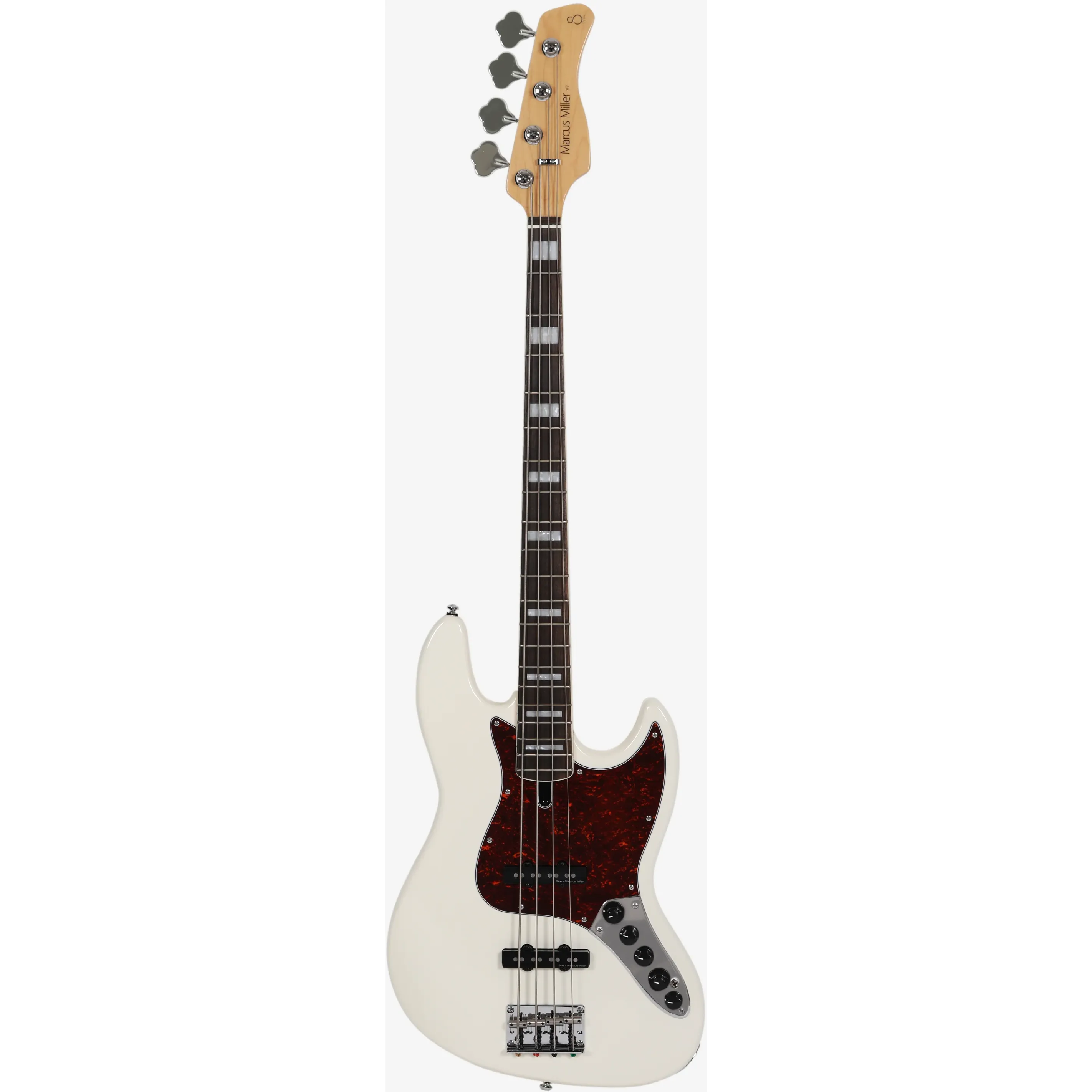 Sire Marcus Miller V7 2nd Generation Alder Antique White front view
