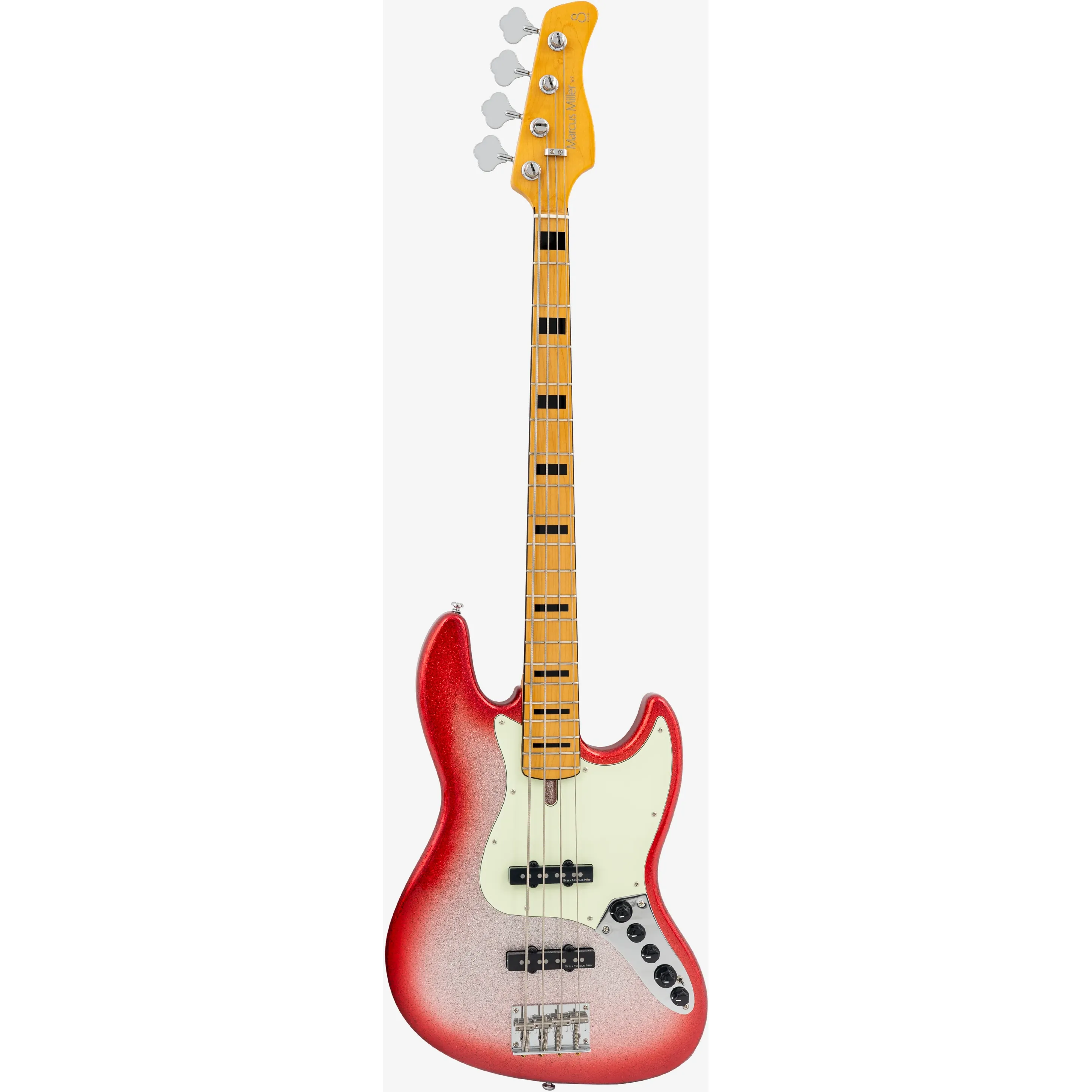 Sire Marcus Miller V7 2nd Generation Alder Redburst Sparkle front view