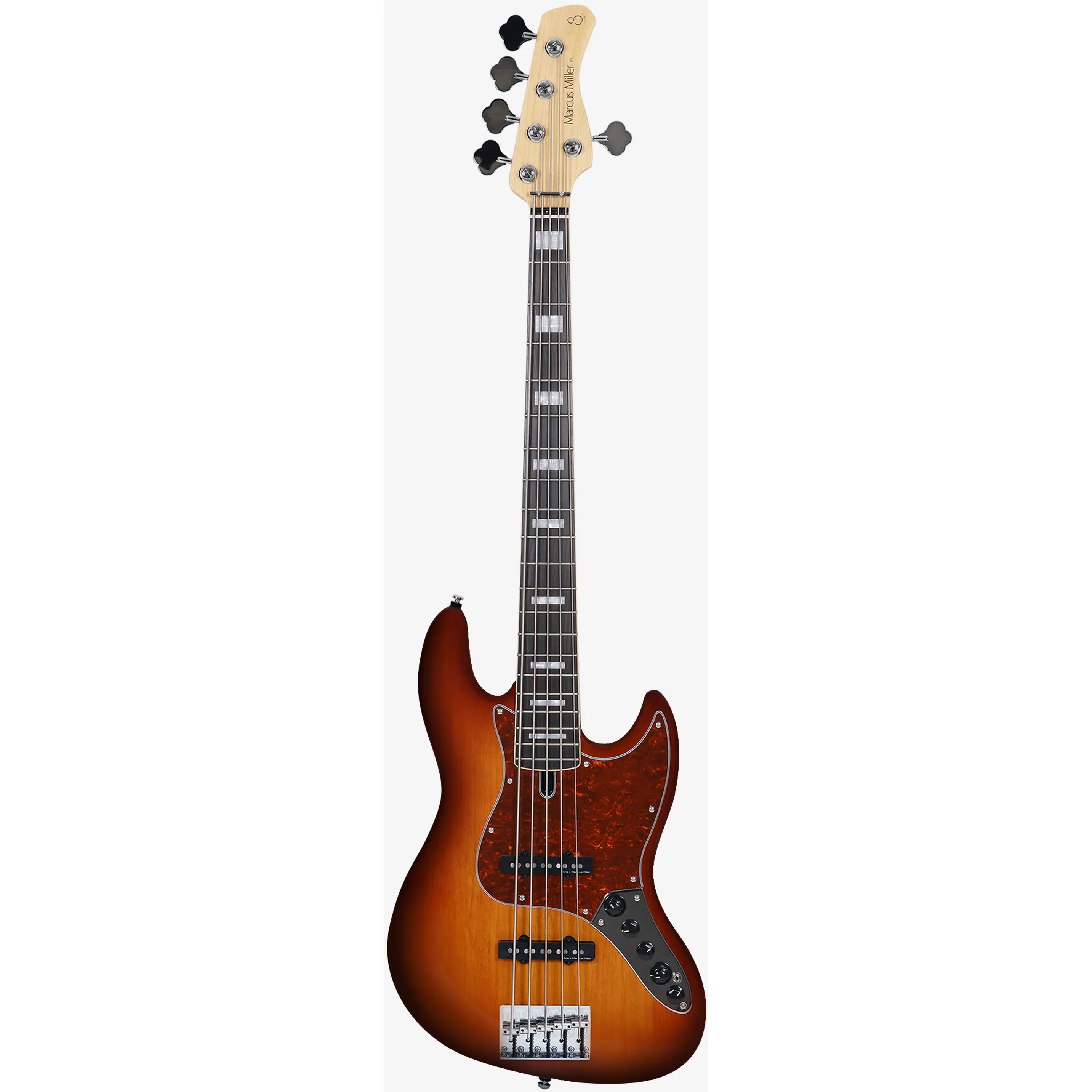 Sire Marcus Miller V7 2nd Generation Alder 5-String Tobacco Sunburst front view