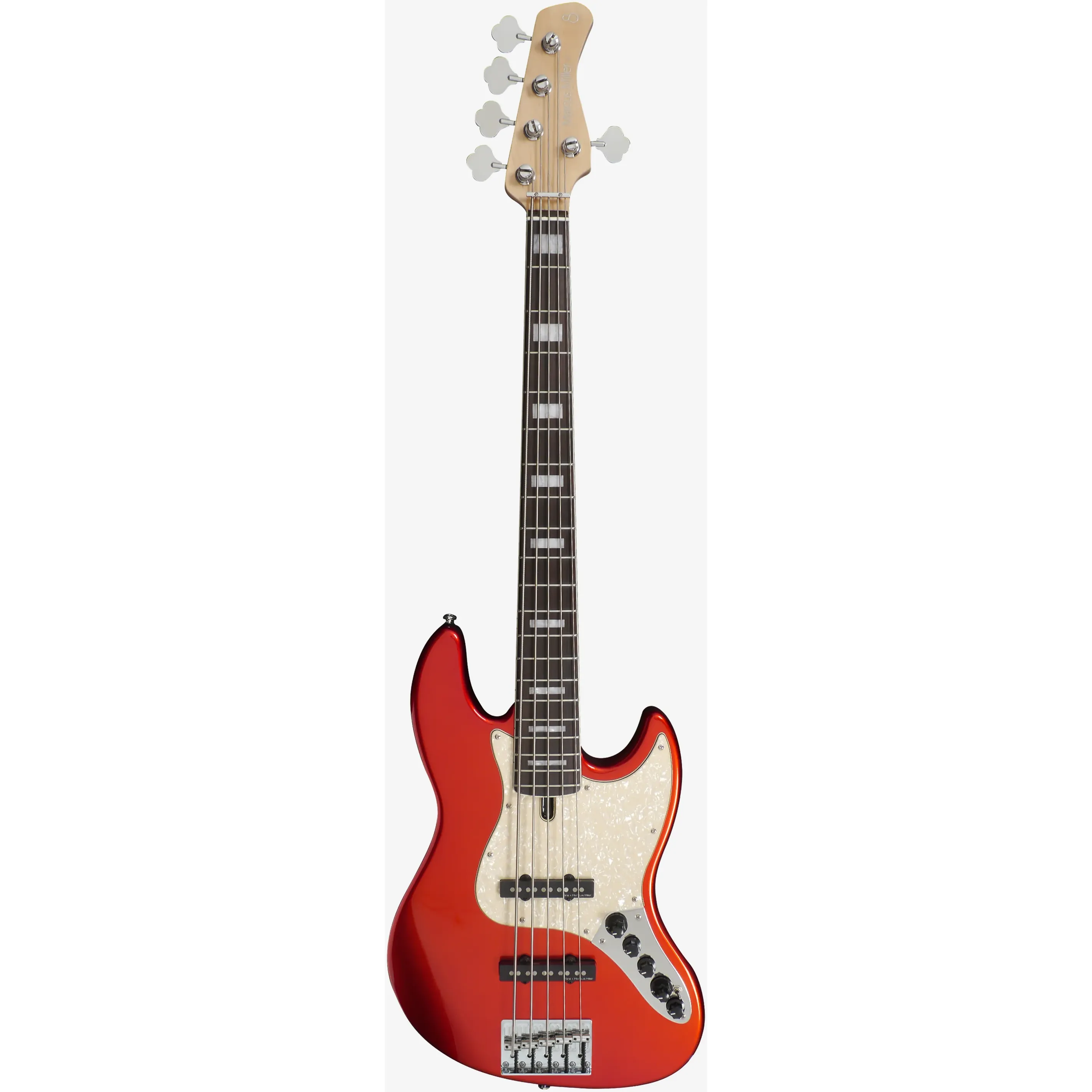 Sire Marcus Miller V7 2nd Generation Alder 5-String Bright Metallic Red front view