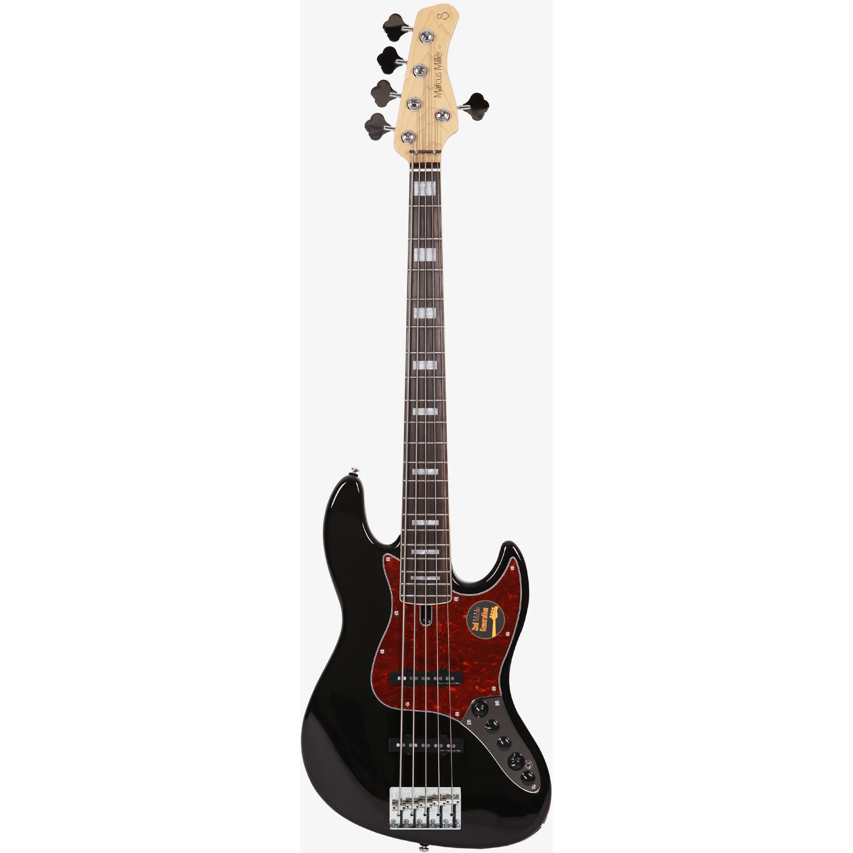 Marcus Miller V7 2nd Generation Alder 5-String Black by Sire