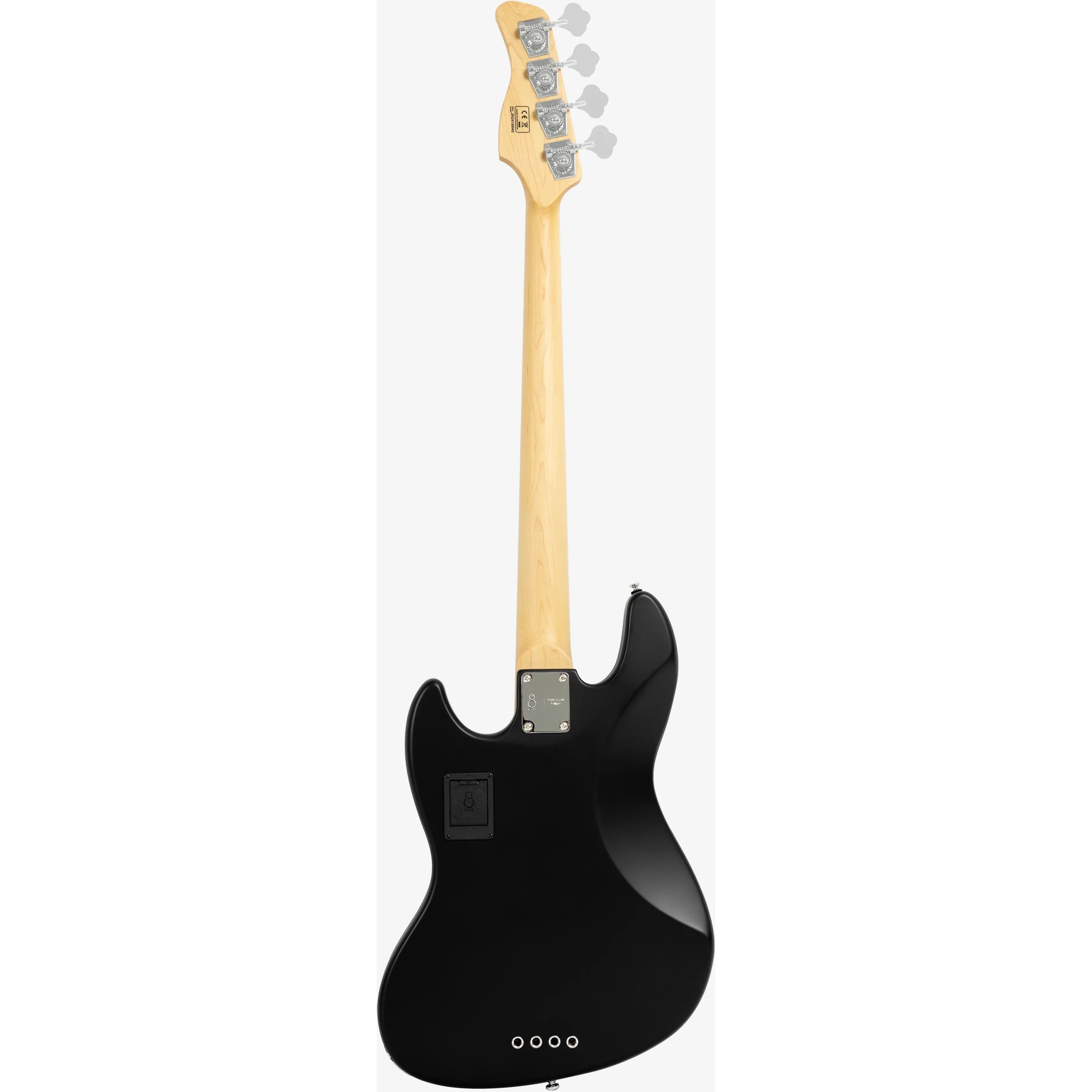 Sire Marcus Miller V7 Ash Reissue Transparent Black Satin back view