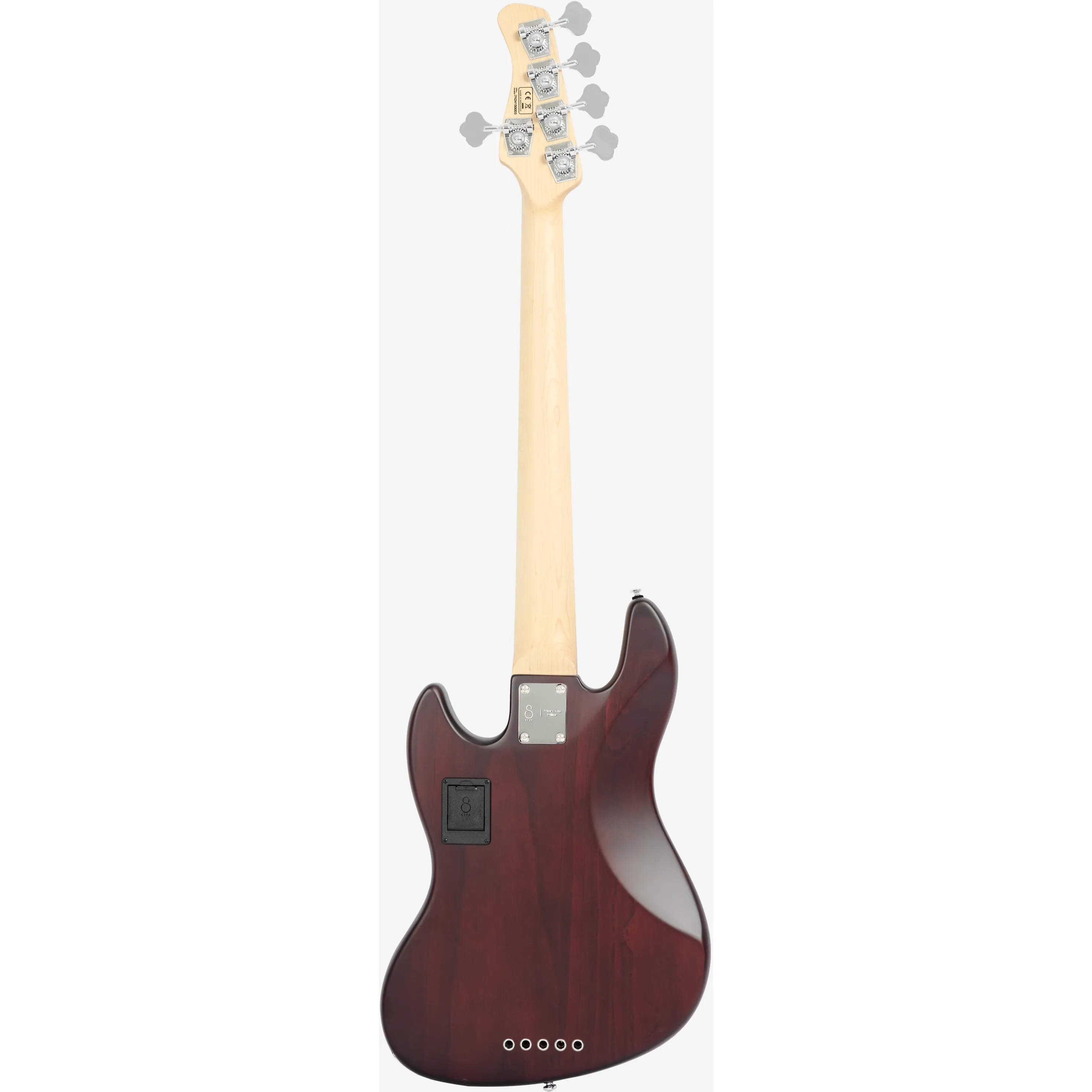 Sire Marcus Miller V7 Ash Reissue 5-String Tobacco Sunburst Satin back view