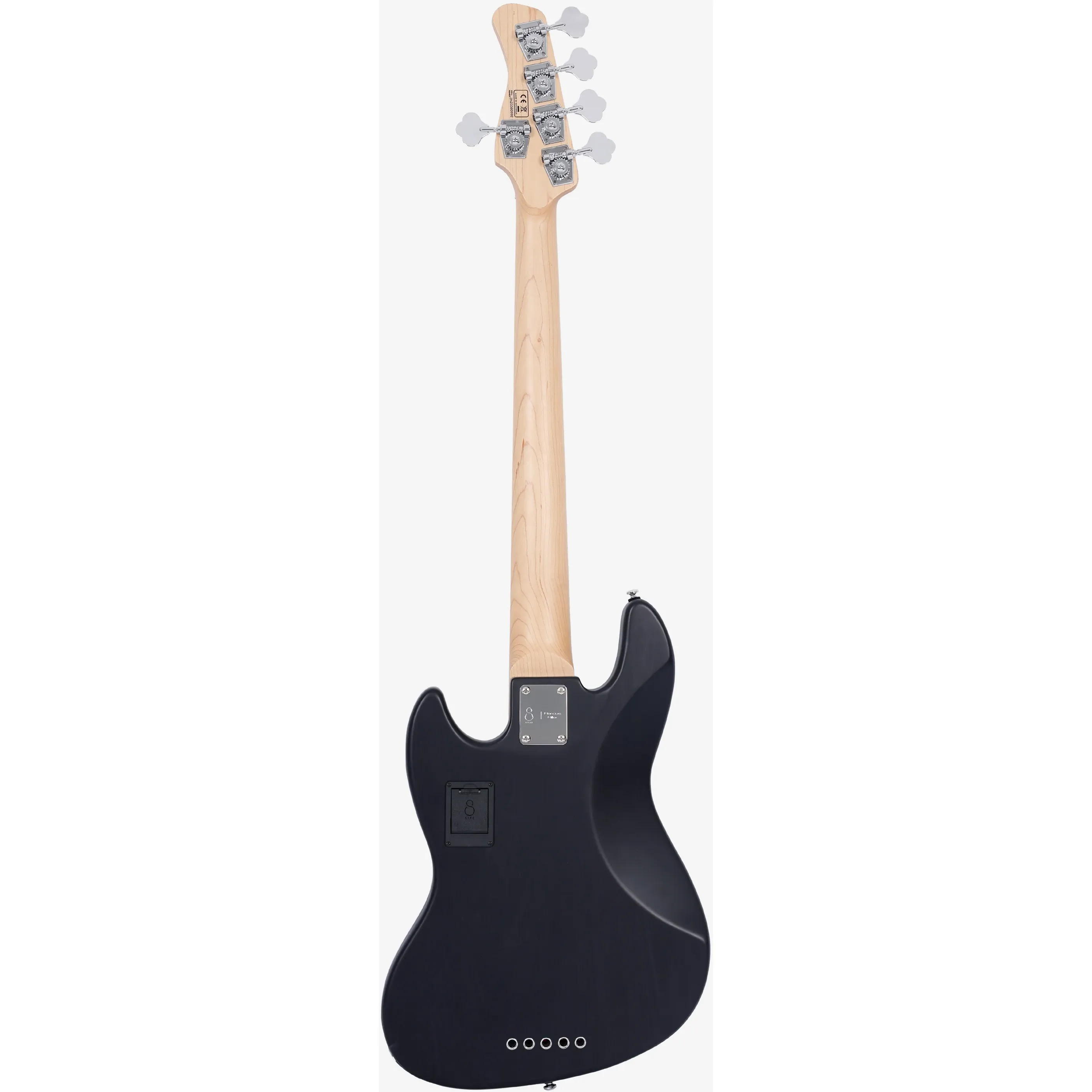 Sire Marcus Miller V7 Ash Reissue 5-String Transparent Black Satin back view