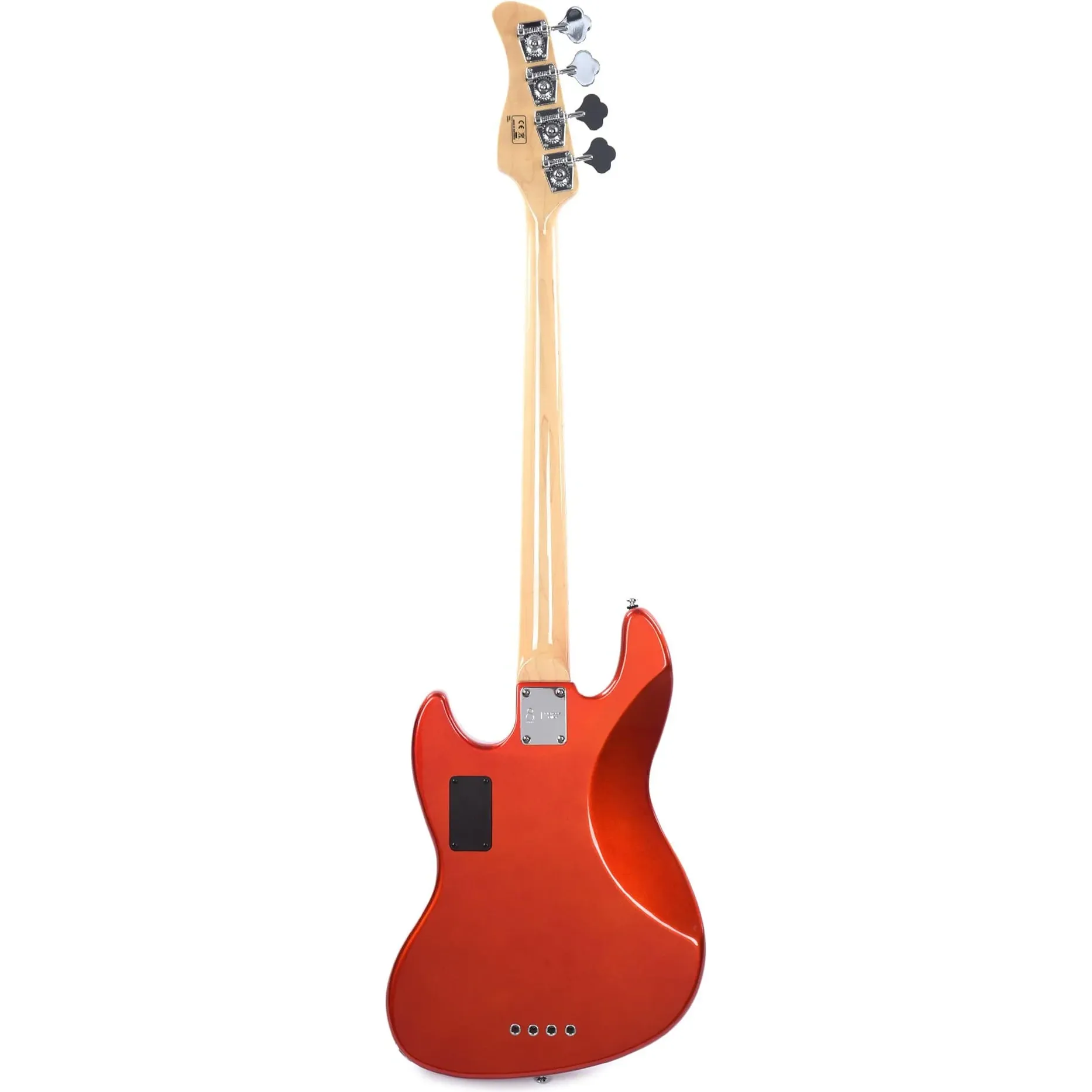 Sire Marcus Miller V7 Vintage 2nd Generation Ash Bright Metallic Red back view