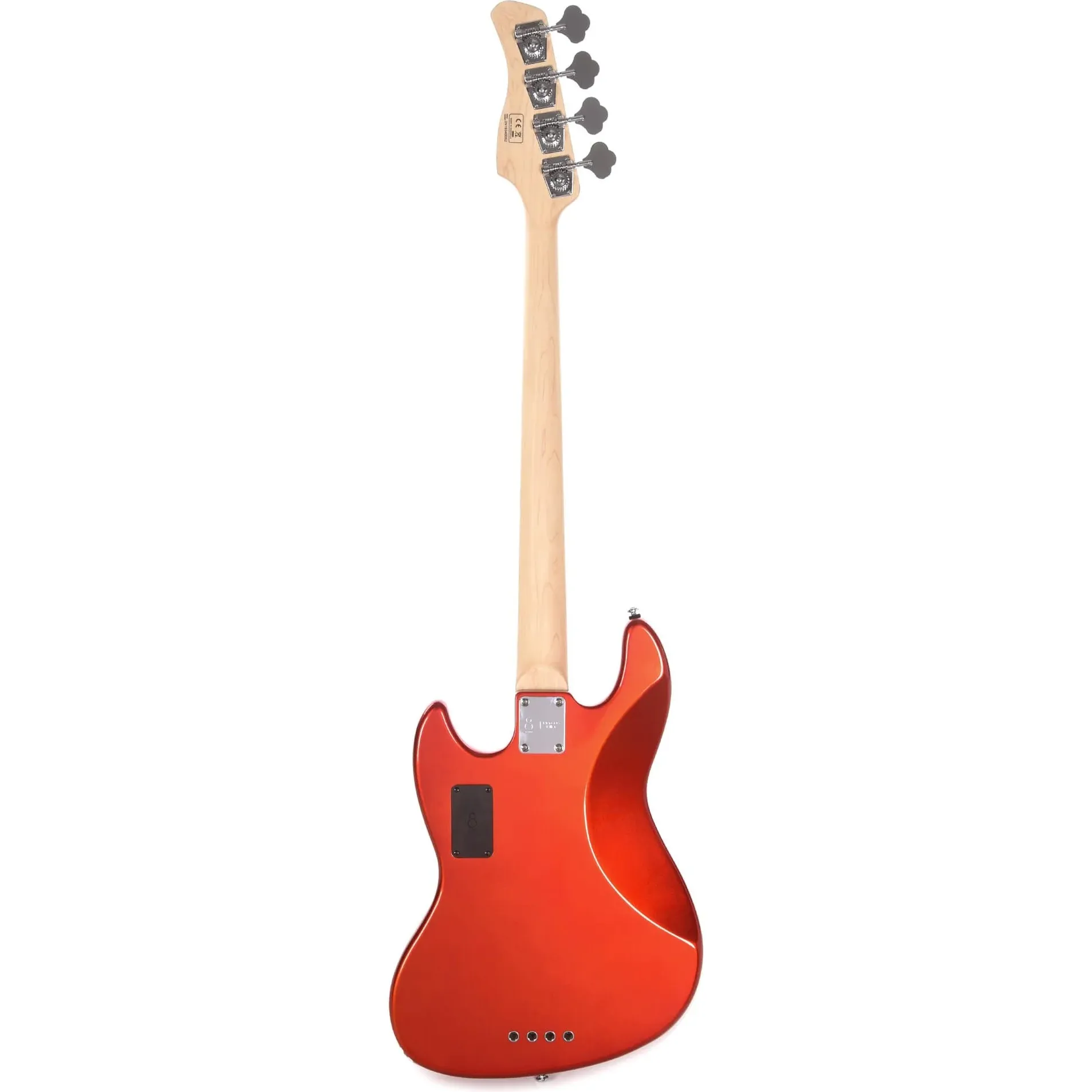 Sire Marcus Miller V7 Vintage 2nd Generation Alder Bright Metallic Red back view