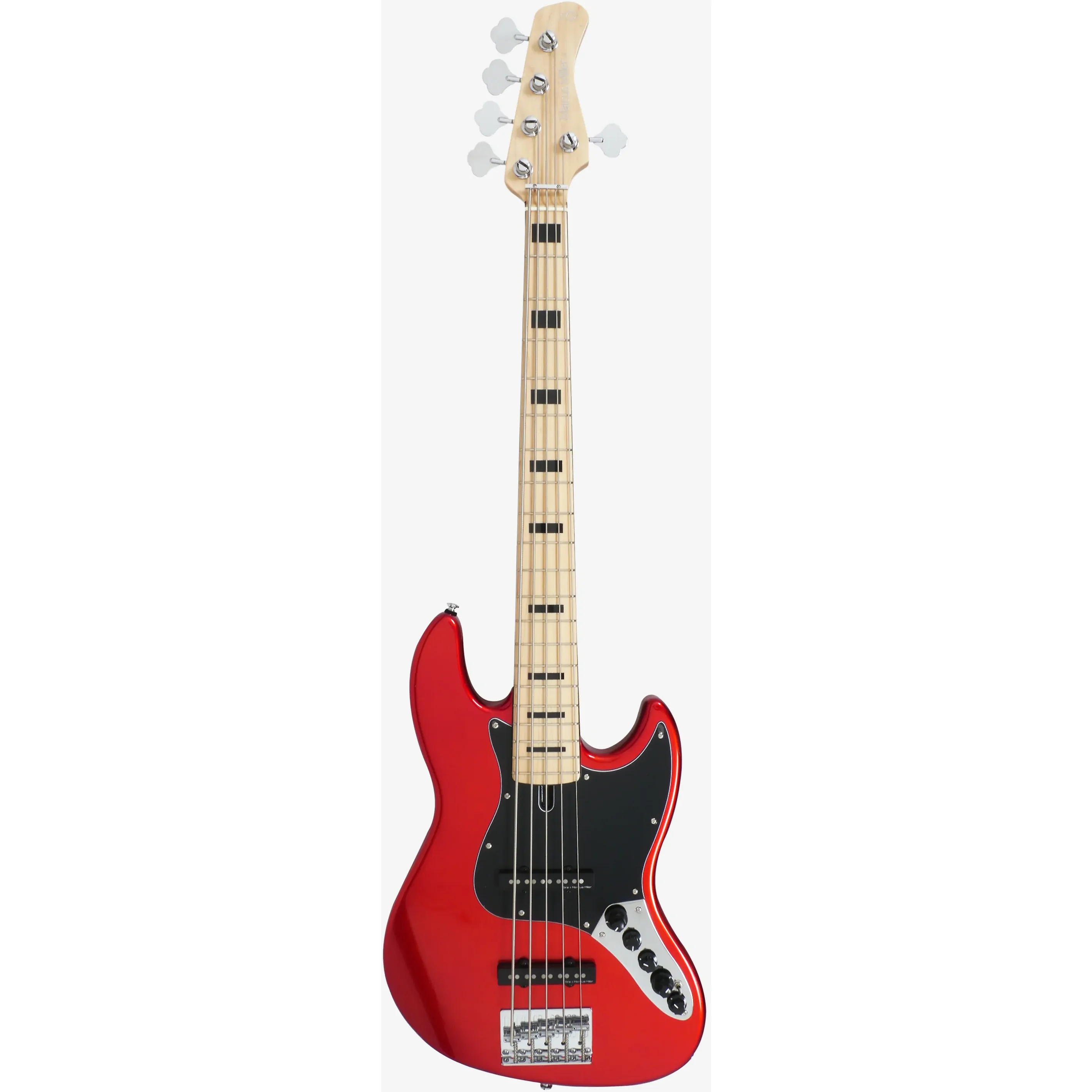 Sire Marcus Miller V7 Vintage 2nd Generation Alder 5-String Bright Metallic Red front view
