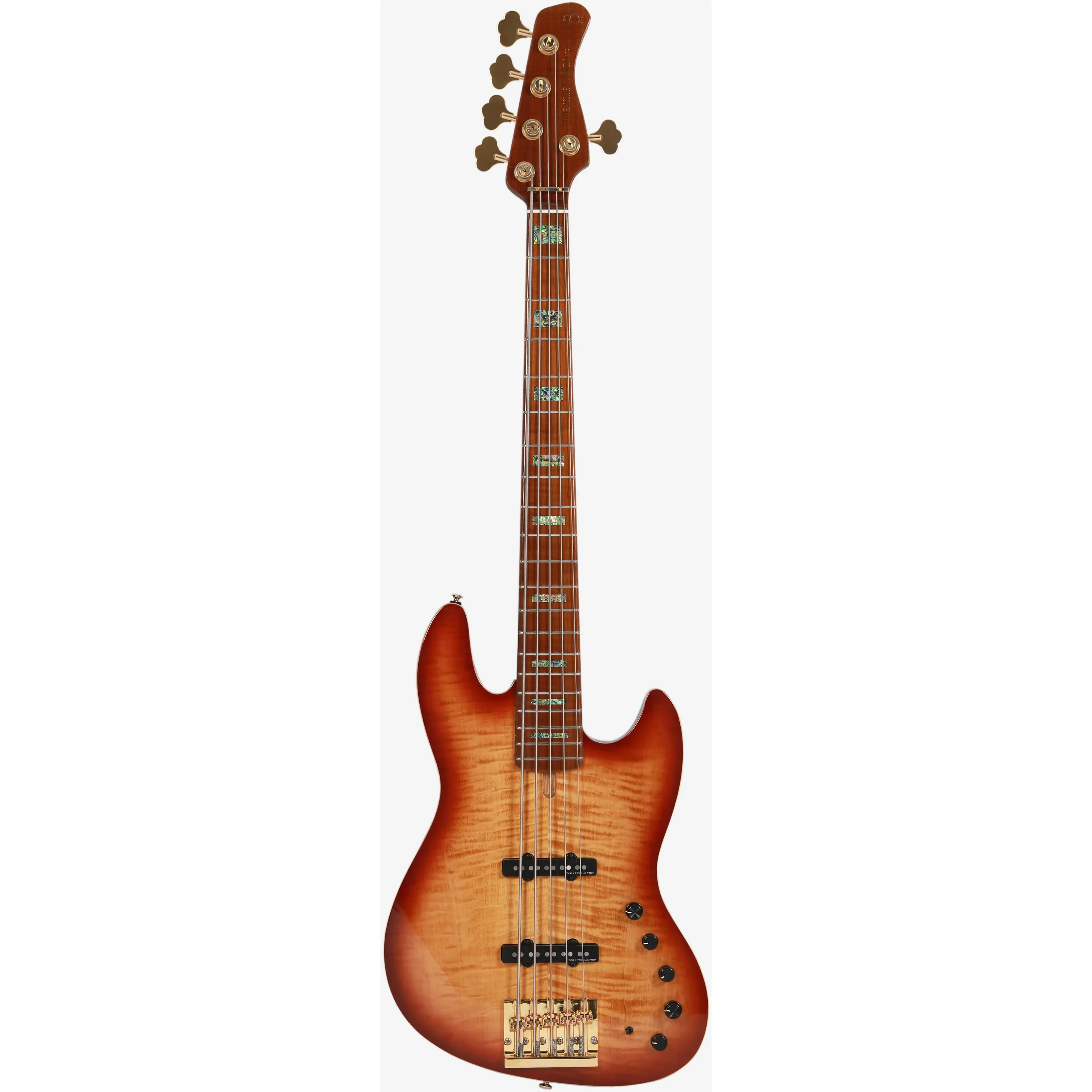Sire Marcus Miller V10dx 5-String Tobacco Sunburst front view