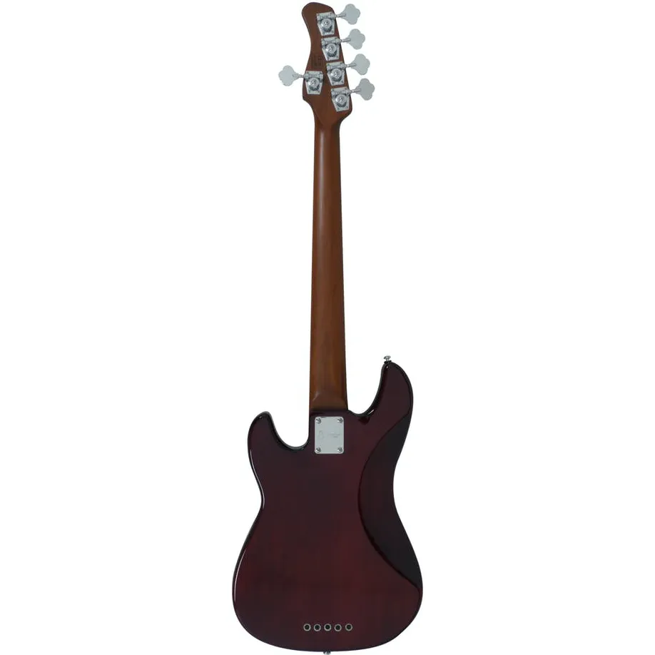 Sire Marcus Miller P5 5-String Tobacco Sunburst back view
