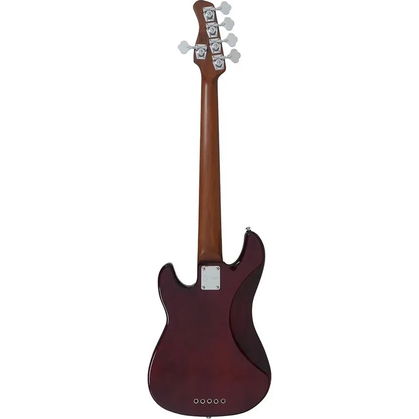Sire Marcus Miller P5R 5-String Tobacco Sunburst back view