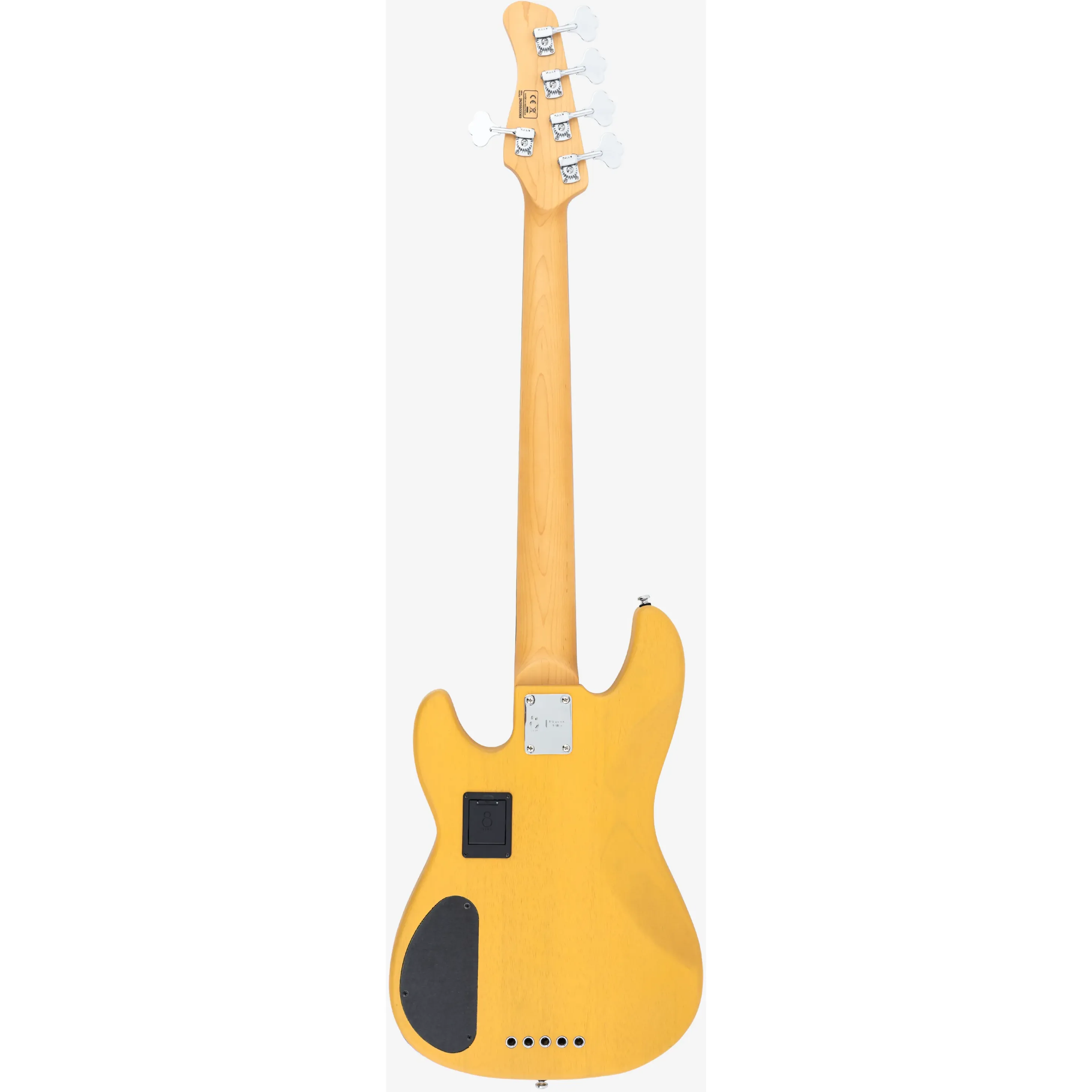 Sire Marcus Miller P6 5-String Butterscotch back view