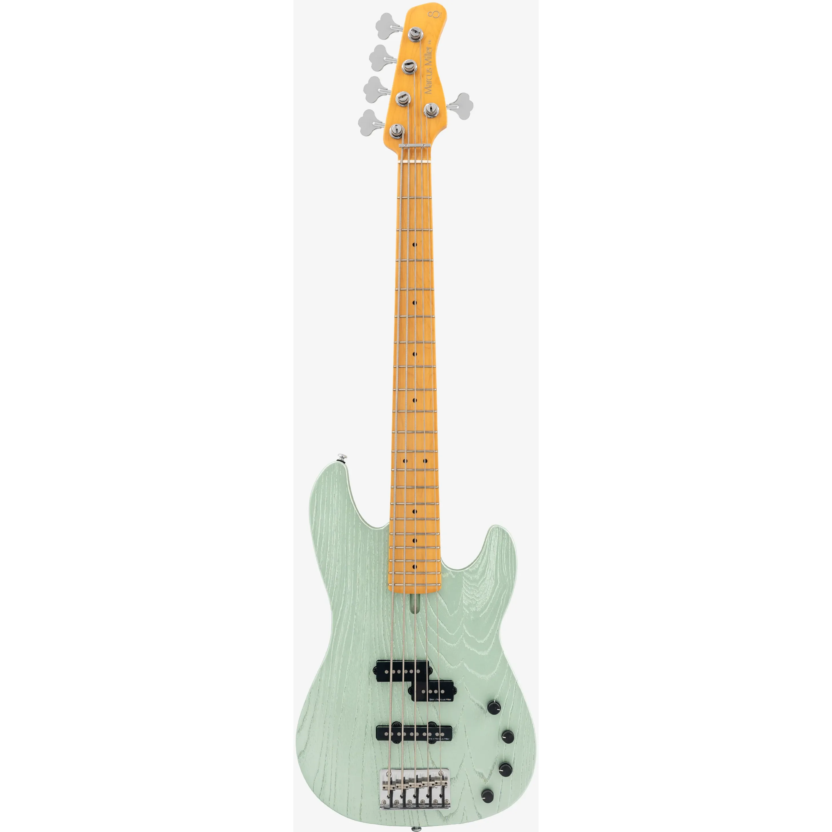Sire Marcus Miller P6 5-String Surf Green Metallic front view