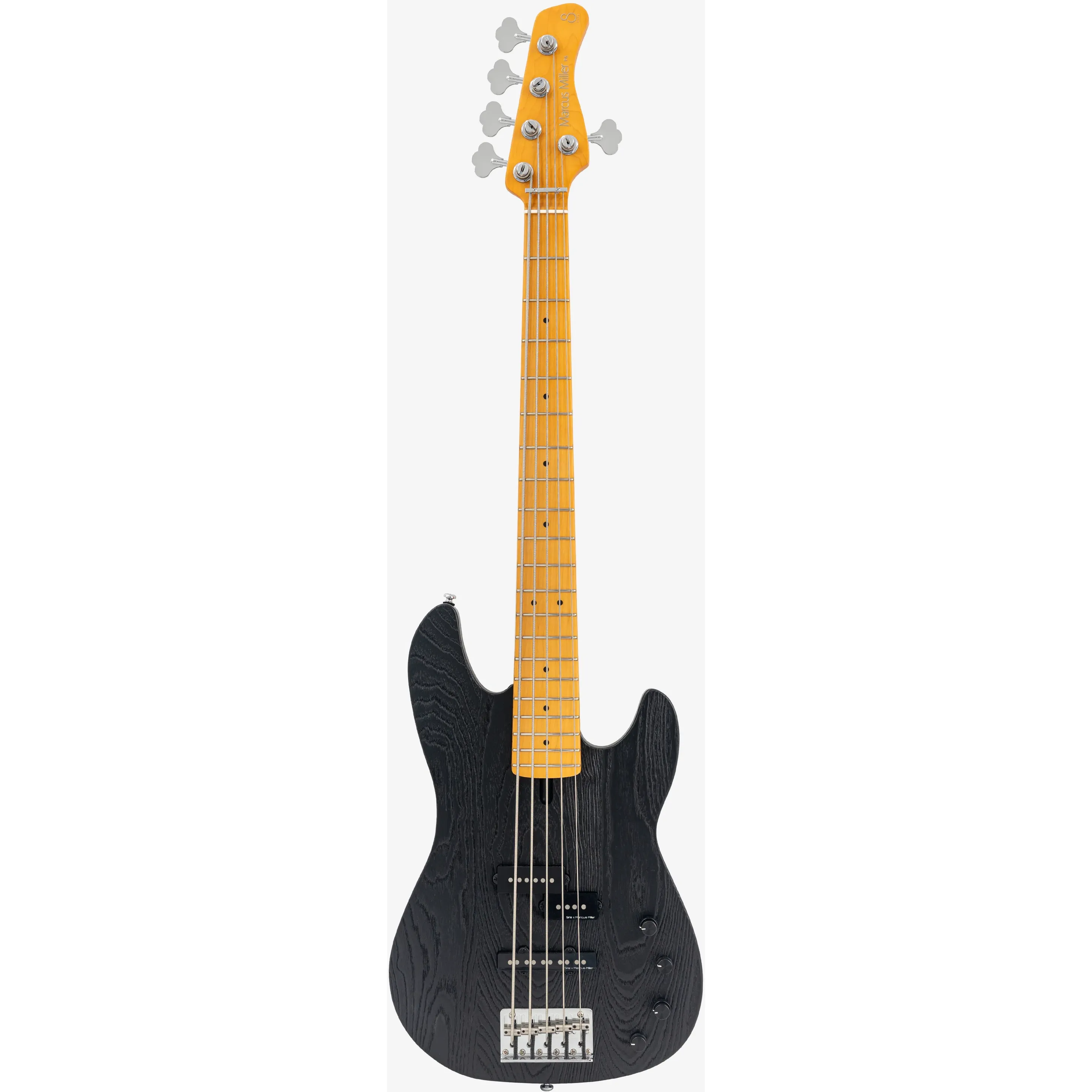Sire Marcus Miller P6 5-String Black front view