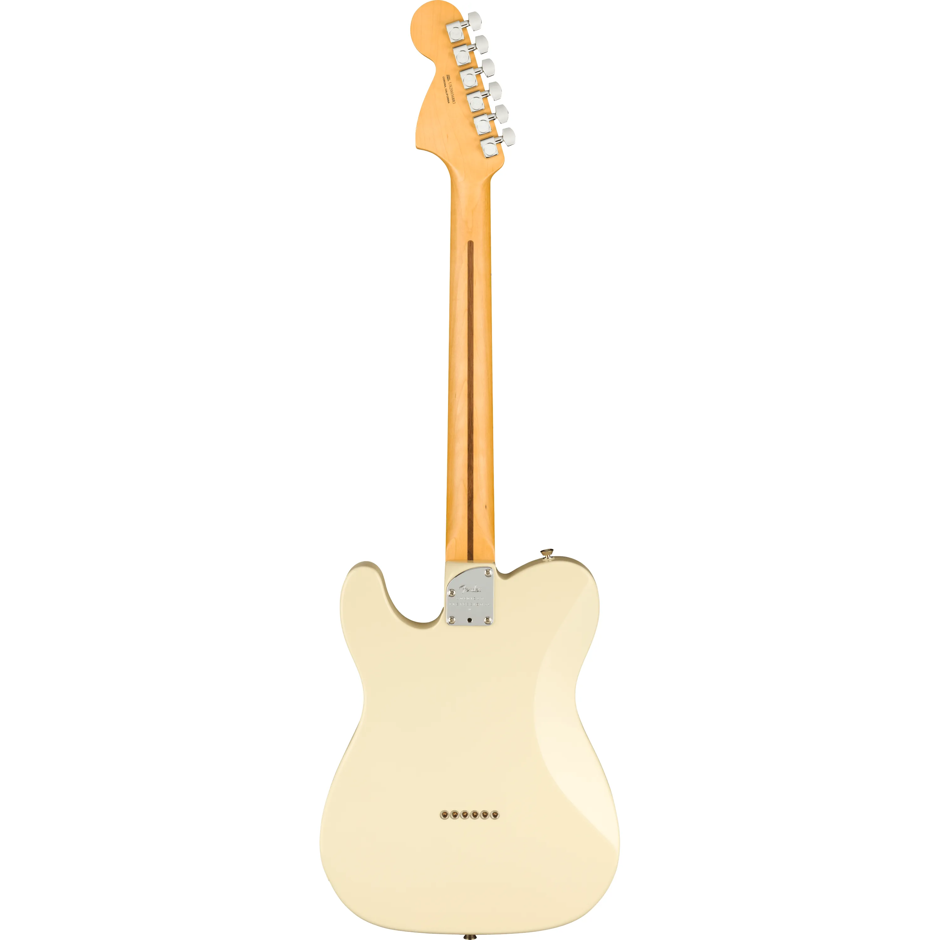 Alternate view of American Professional II Telecaster Deluxe MN Olympic White