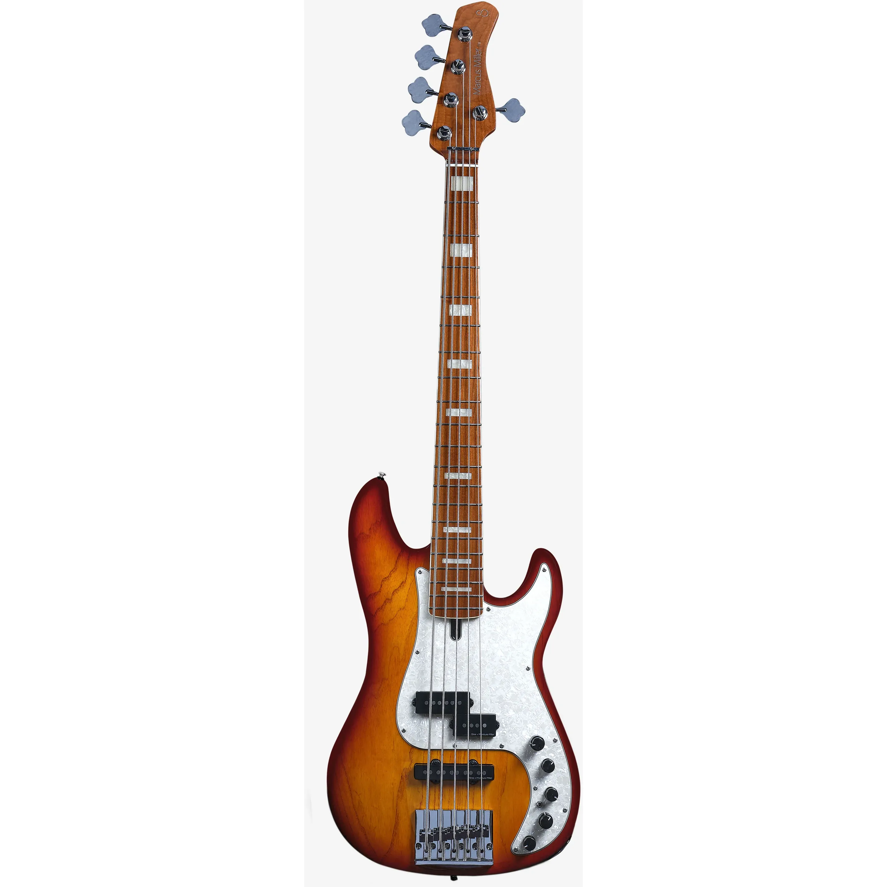 Sire Marcus Miller P8 5-String Tobacco Sunburst front view