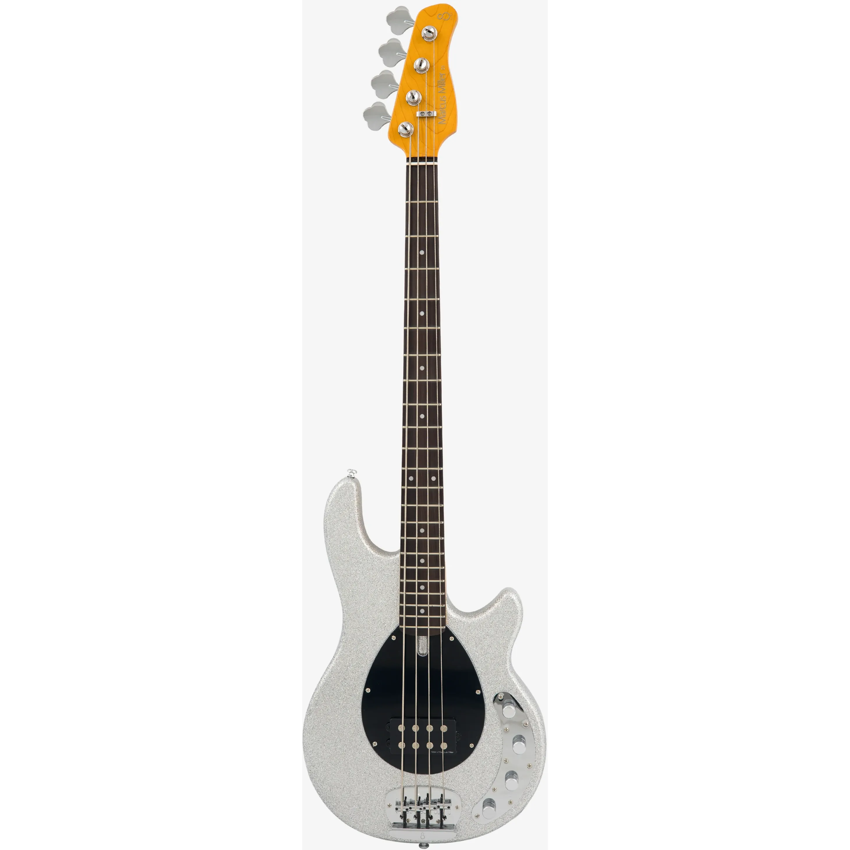 Sire Marcus Miller Z3 Silver Sparkle front view