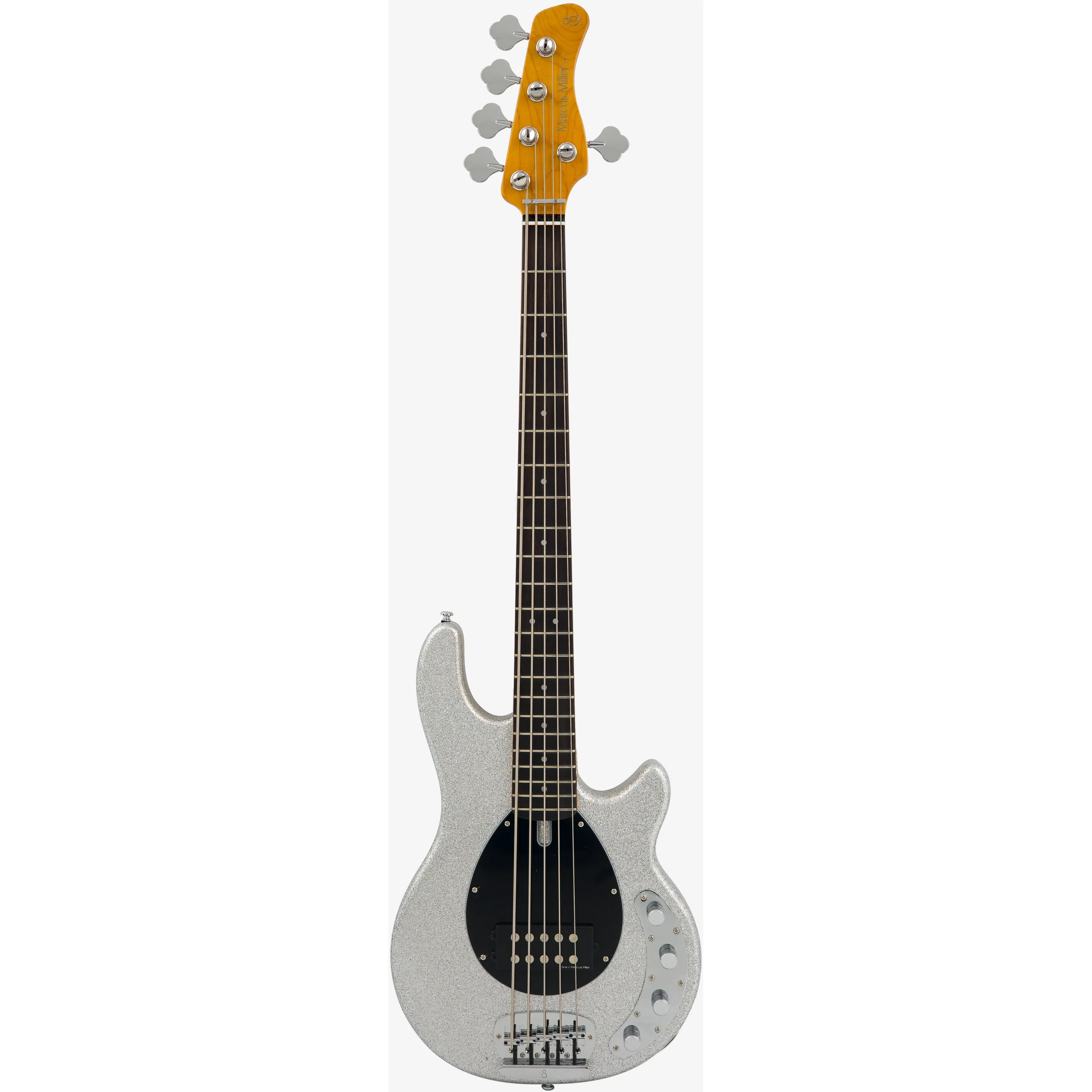 Sire Marcus Miller Z3 5-String Silver Sparkle front view