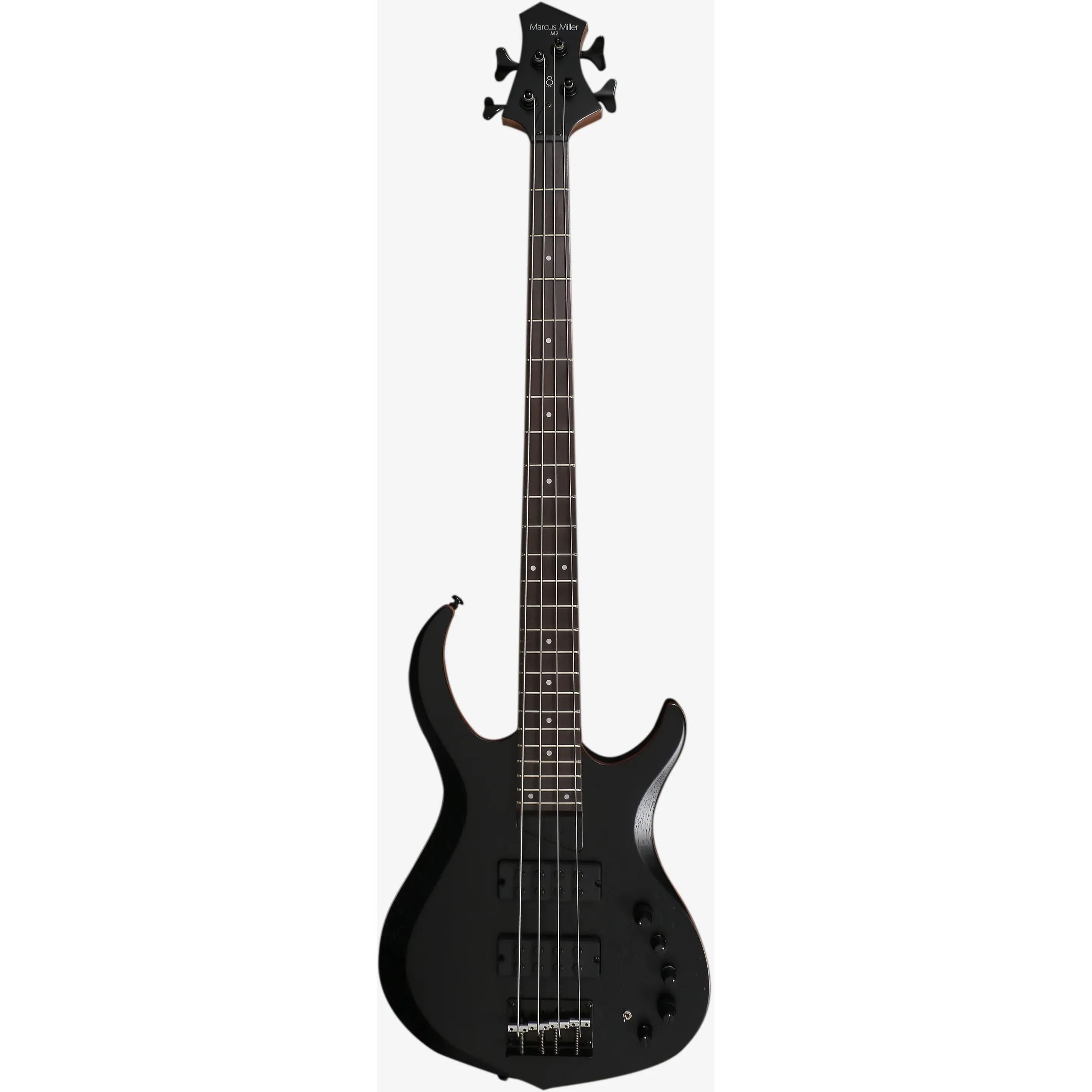 Sire Marcus Miller M2 2nd Generation Transparent Black front view