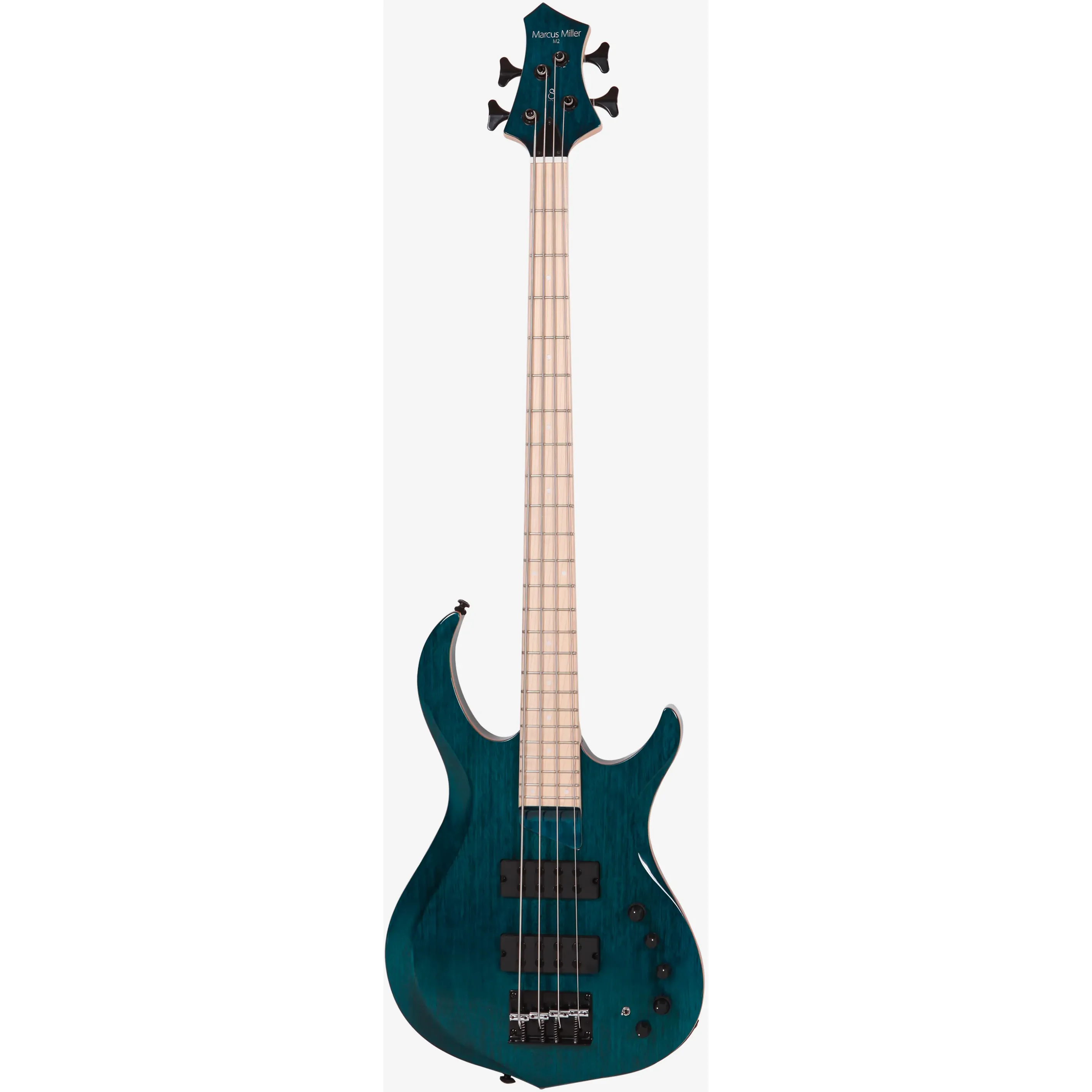 Sire Marcus Miller M2 2nd Generation Transparent Blue front view