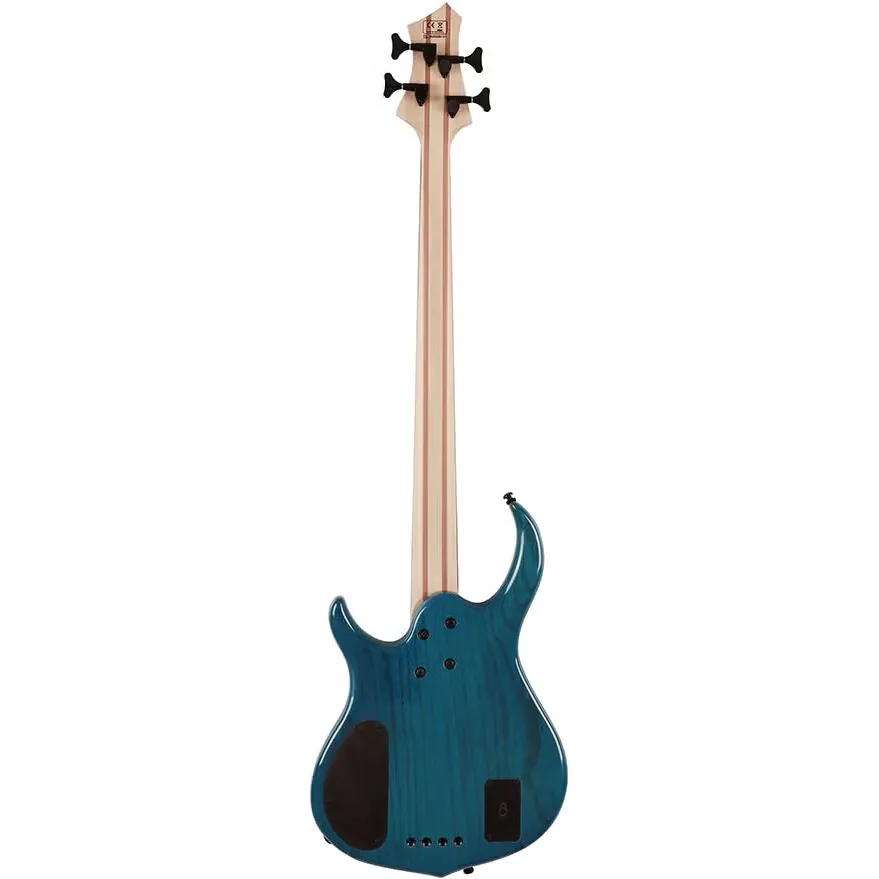 Sire Marcus Miller M5 5-String Transparent Blue back view