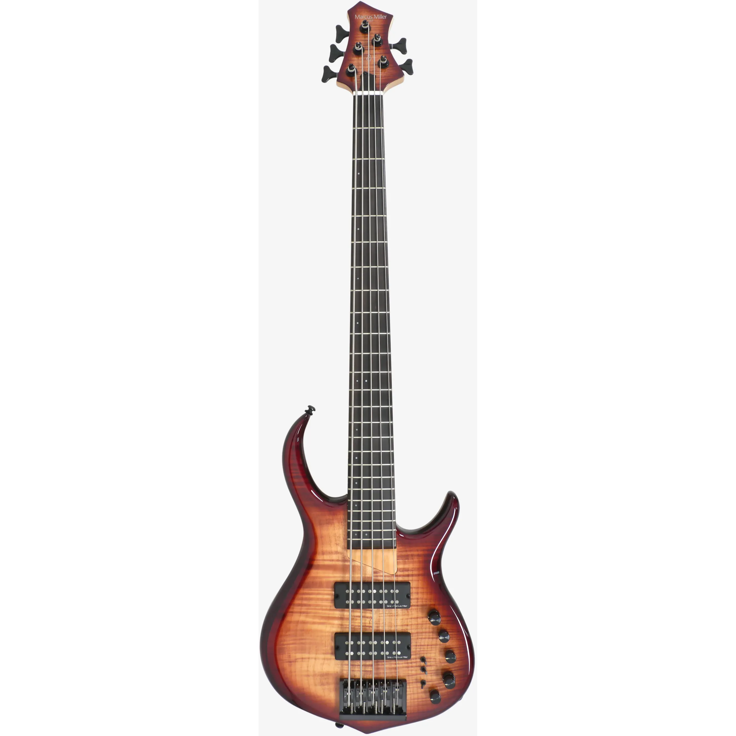 Sire Marcus Miller M7 2nd Generation 5-String Alder Brown Sunburst front view