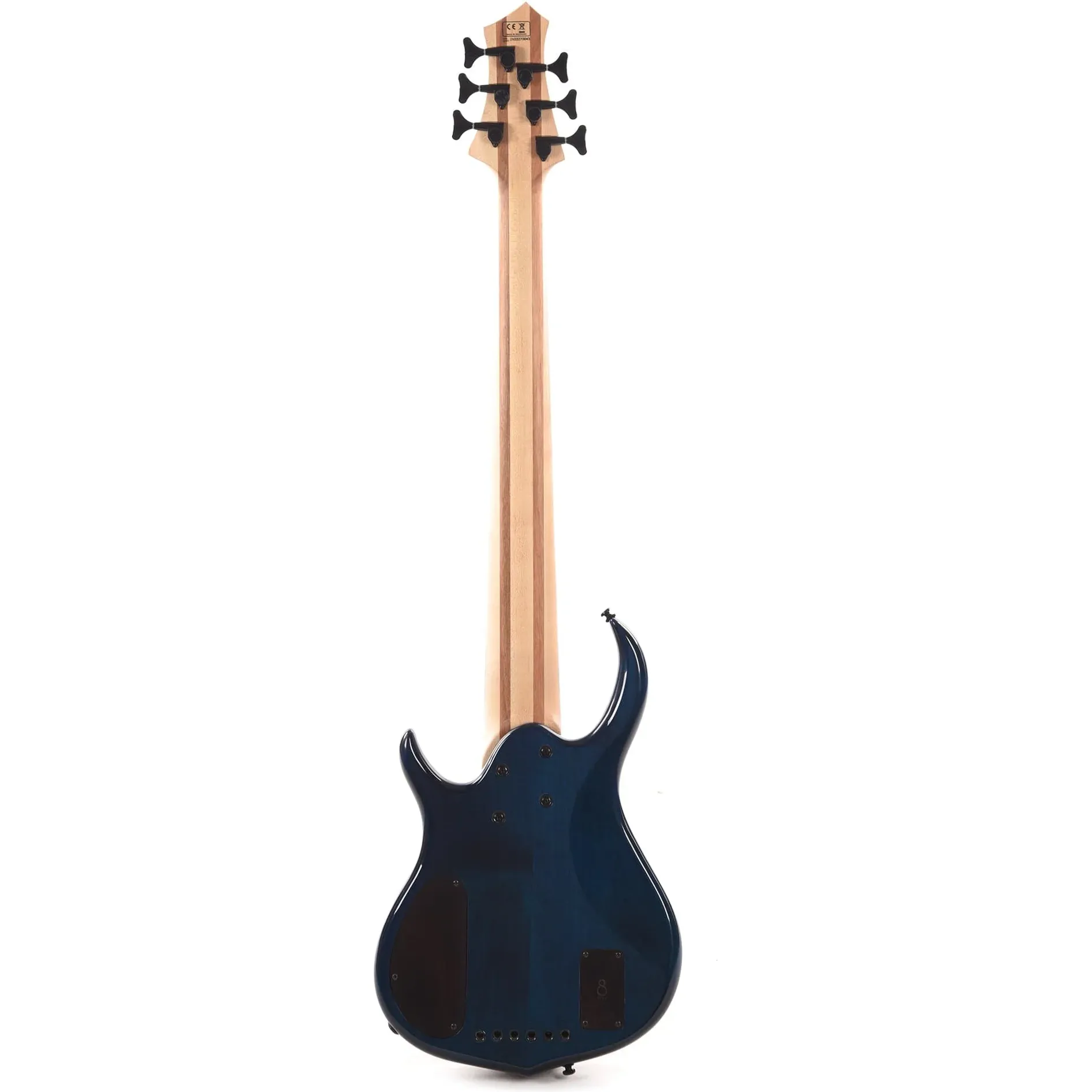 Sire Marcus Miller M7 2nd Generation 6-String Transparent Blue back view
